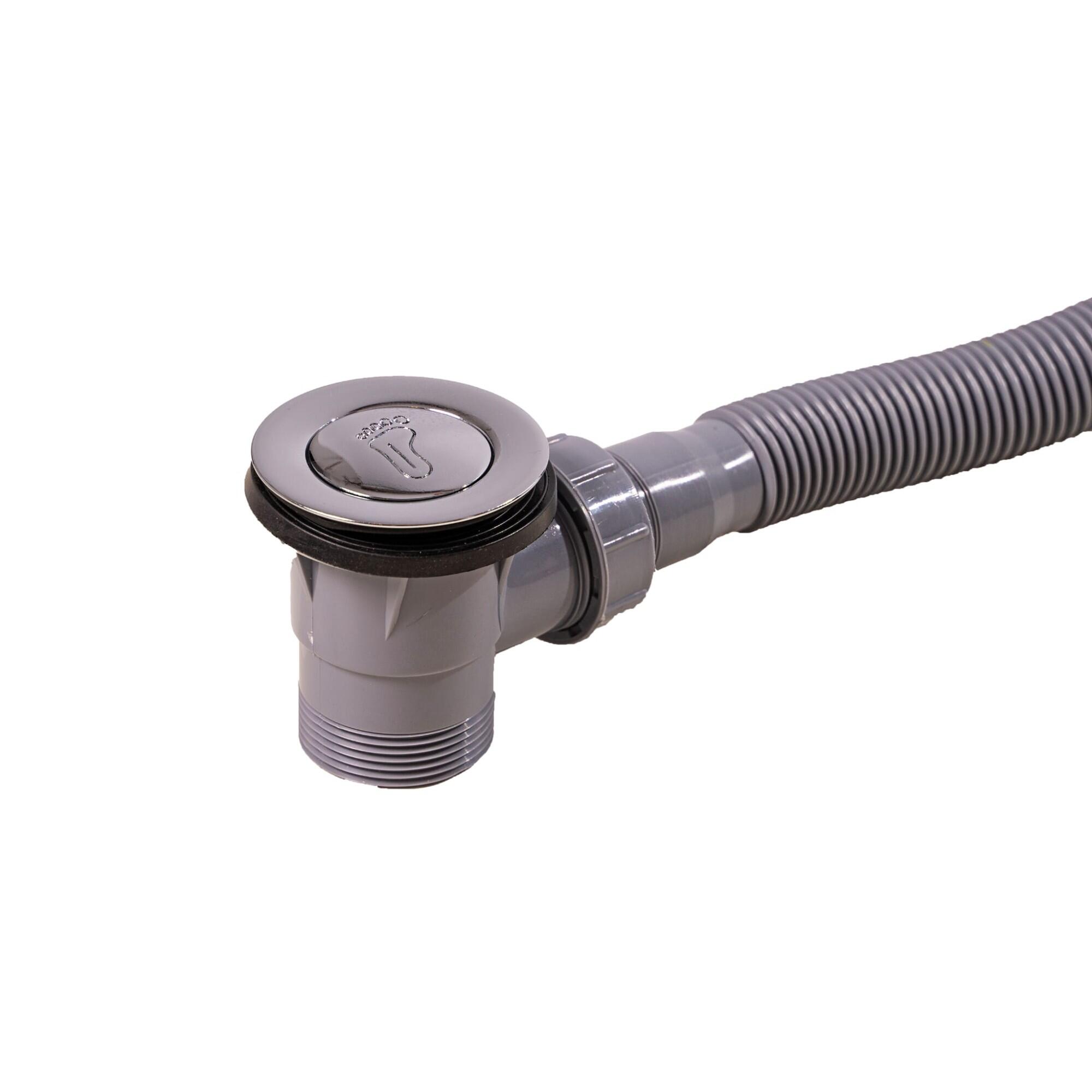 Coloana cada click-clack, sifon rigid, Ø 70 mm, L 600 mm, cromat