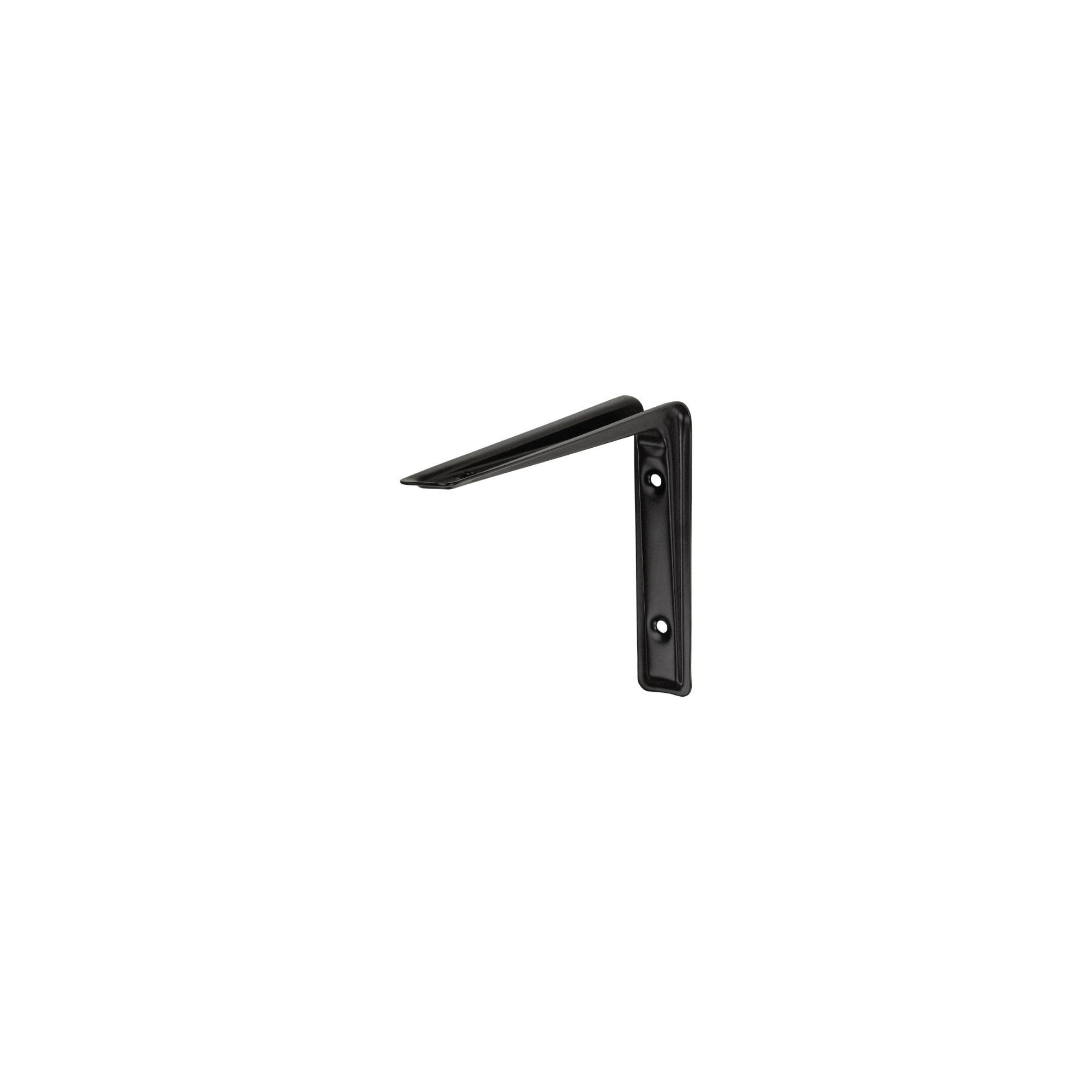 Consola raft Clasic, 120x80 mm, negru | Leroy Merlin
