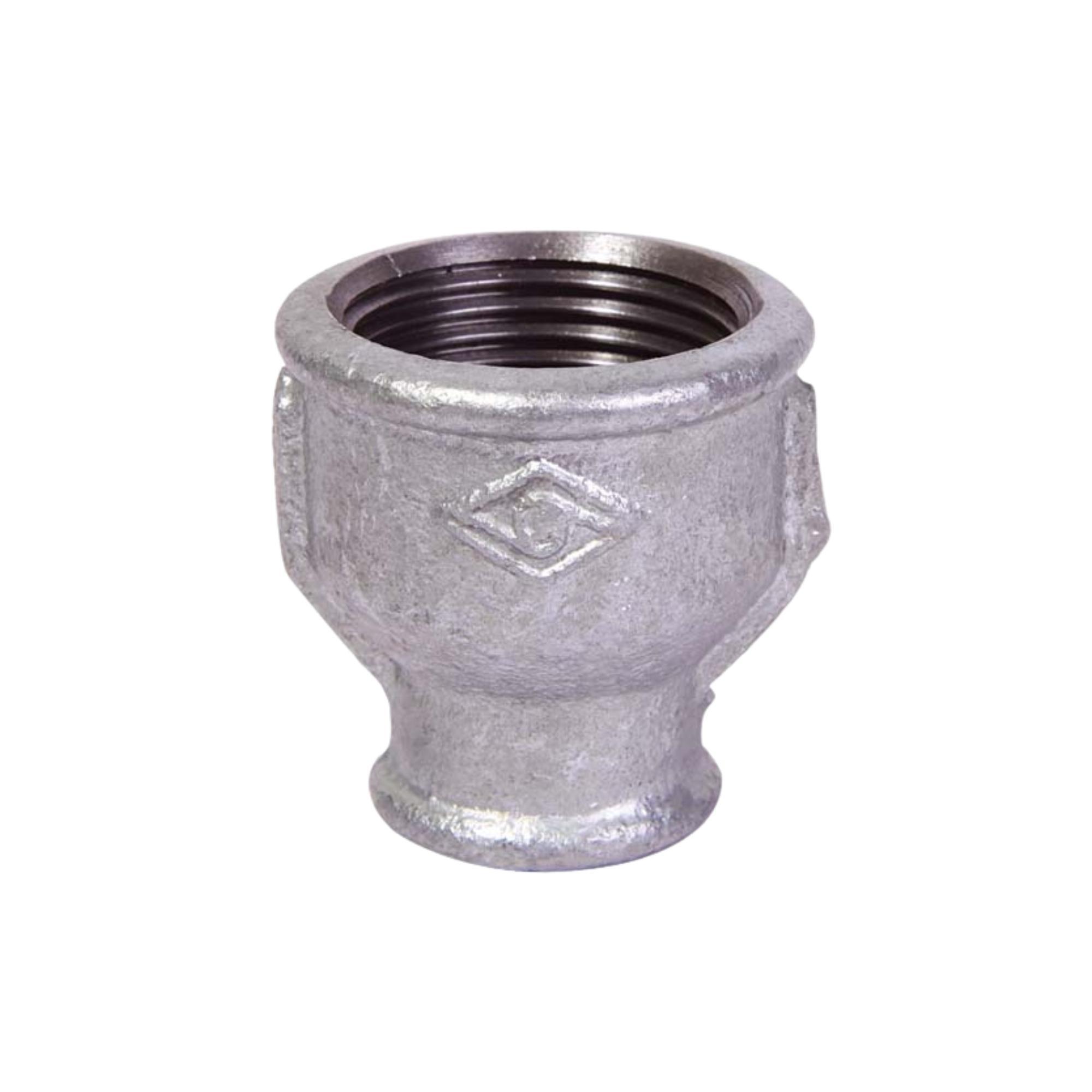 Mufa redusa, zincata, filet interior - filet interior, racord 1/2' - 3/8'