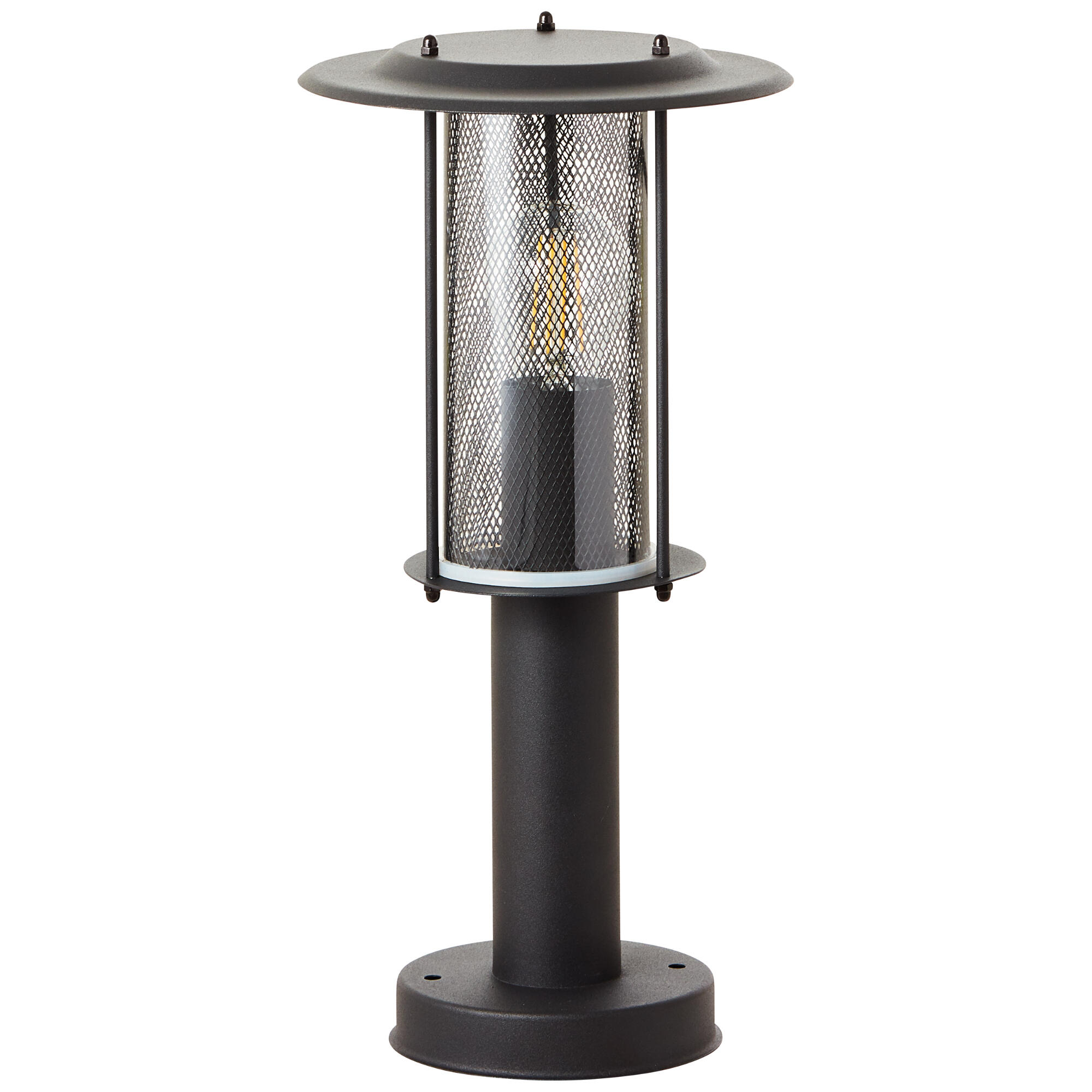 Baliza Detroit, 1 x E27, 20 W, IP44, negru