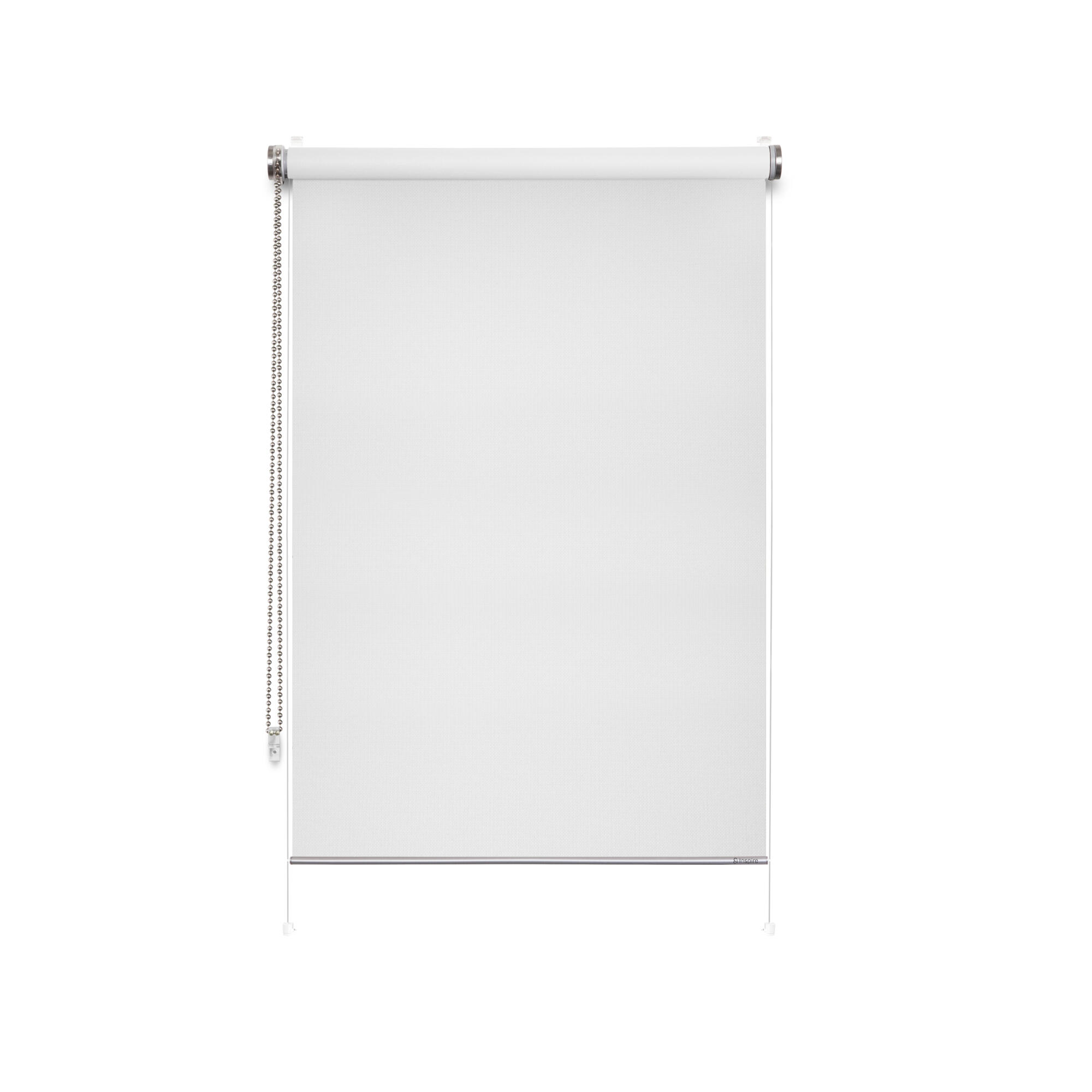 るる Roleta textila translucida, Inspire Apollo, 66 x 220 cm, alb