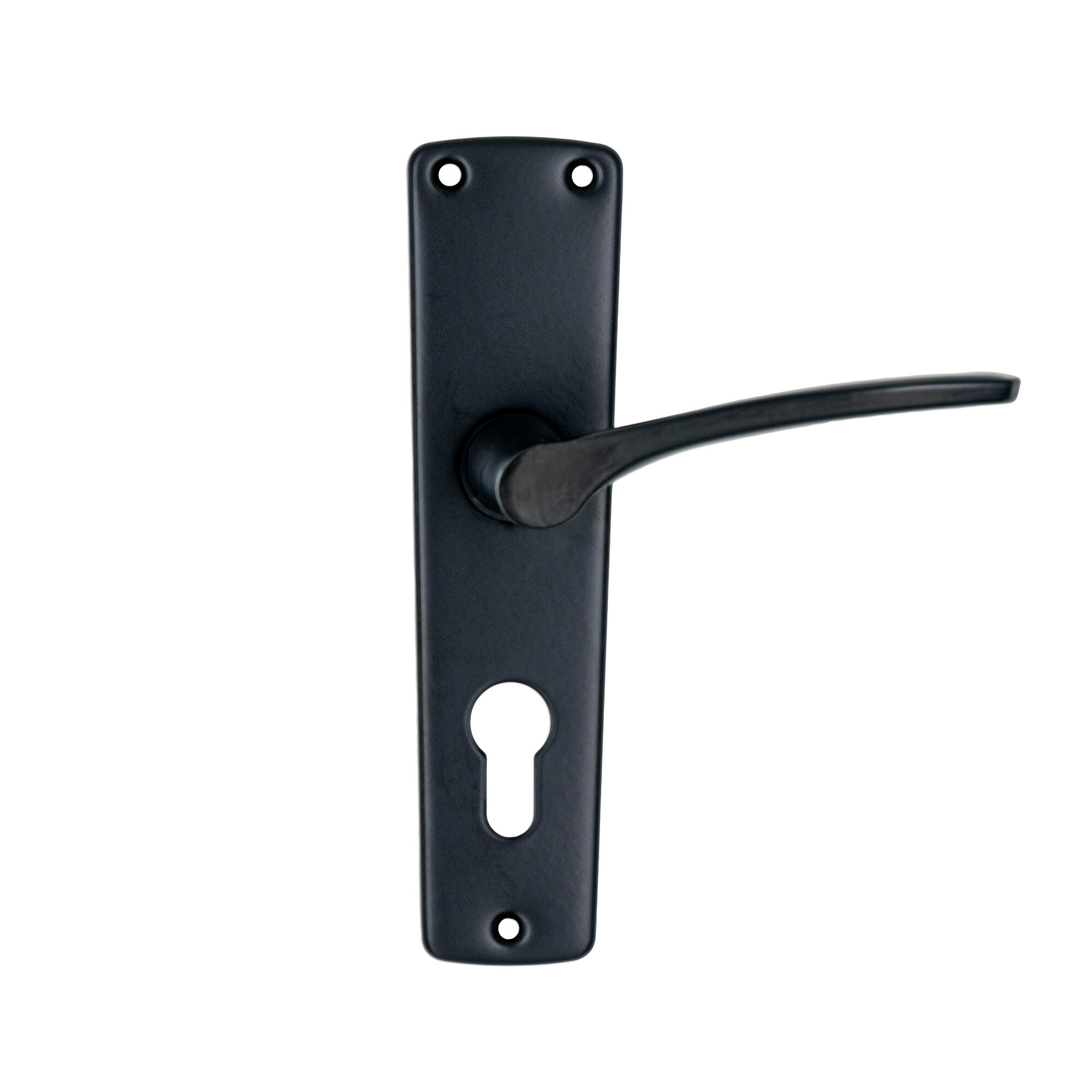 Maner cu sild usa interior, 54 mm, pentru cilindru, aluminiu