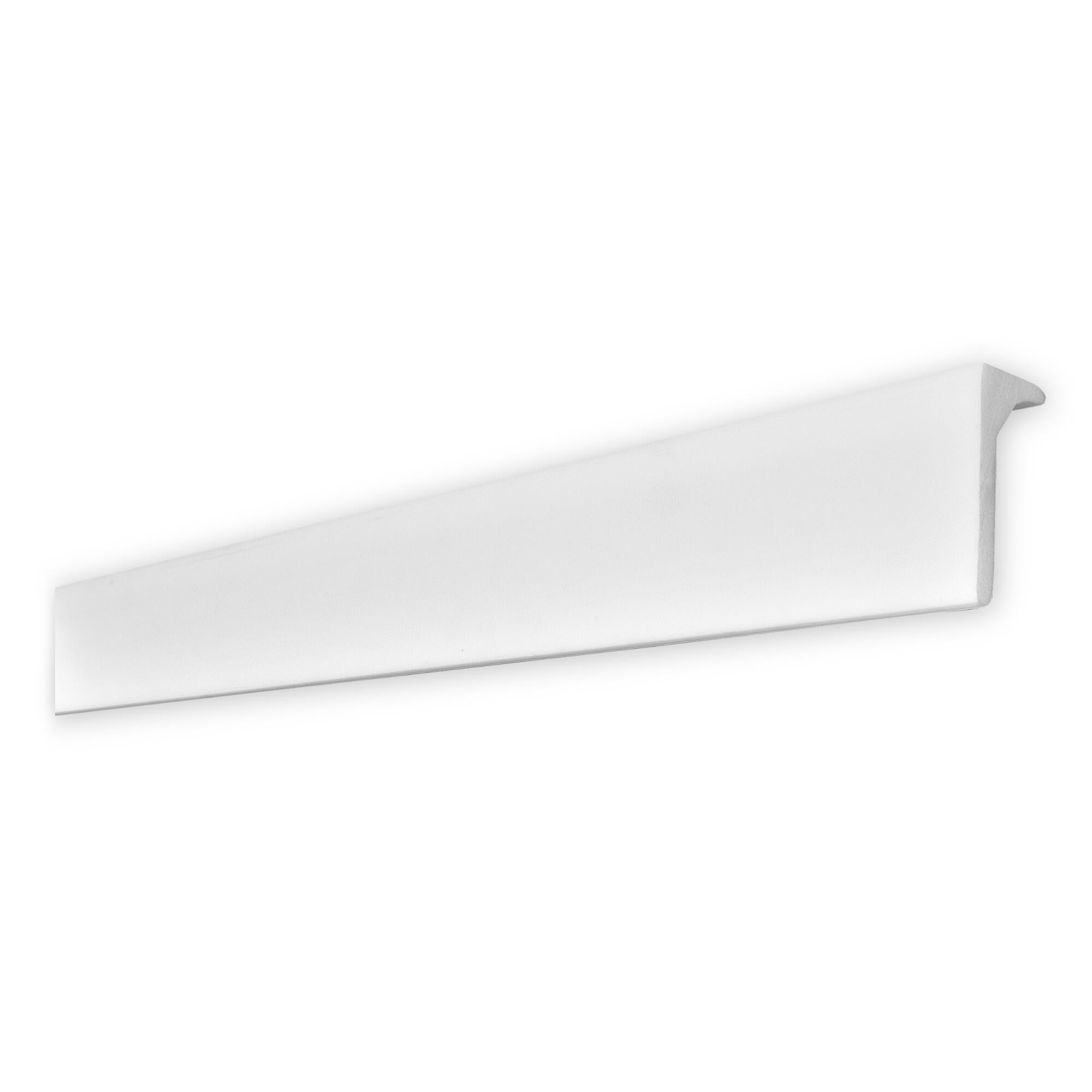 Bagheta led polistiren extrudat L70, 200 cm, alb