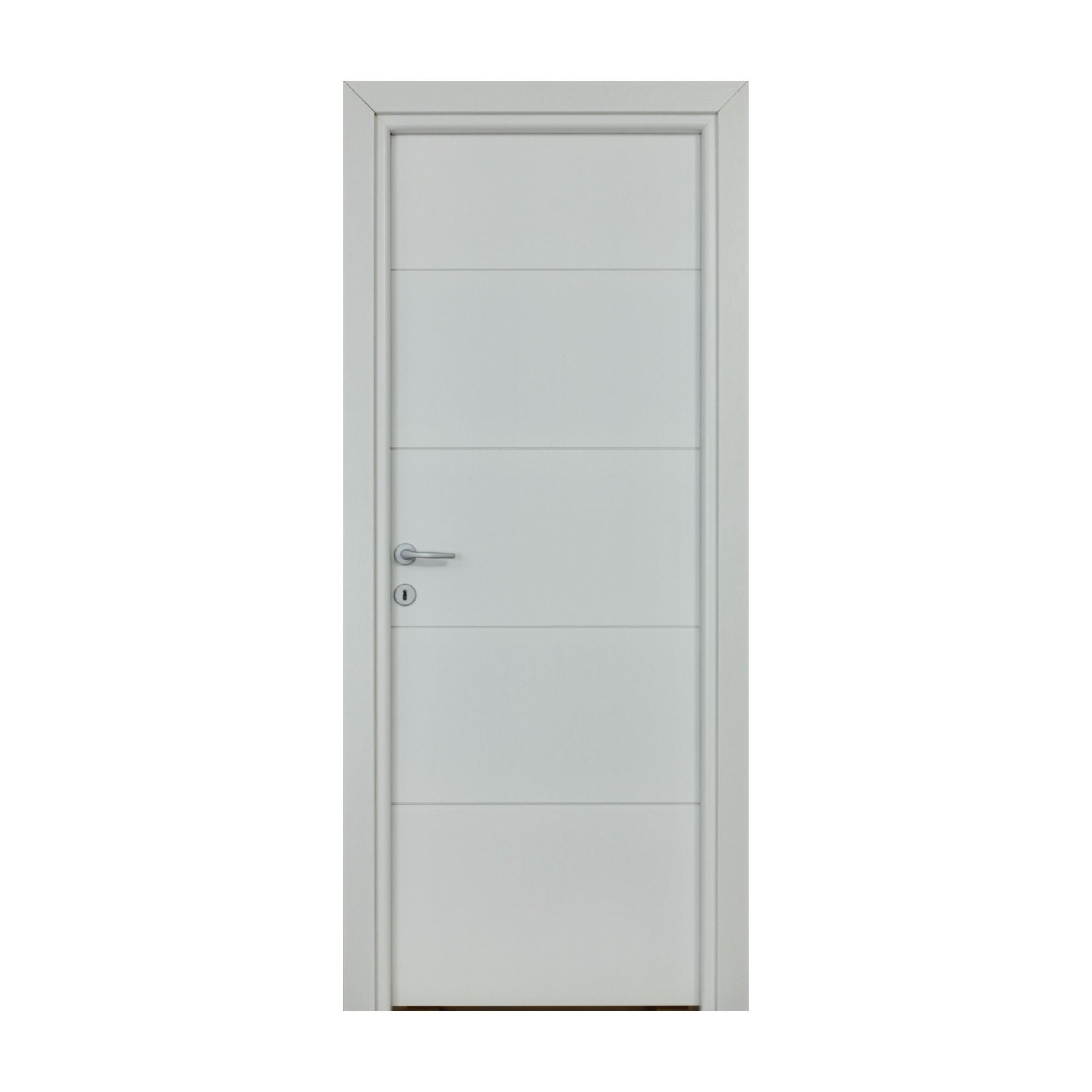 Usa interior celulara, Patras, cu toc din MDF, latime 88, dreapta/stanga, alba