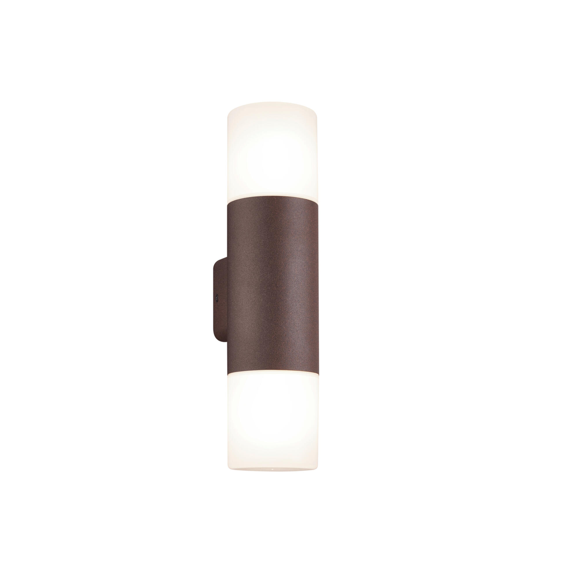 Aplica exterior Hoosic, 2 x E27, maro