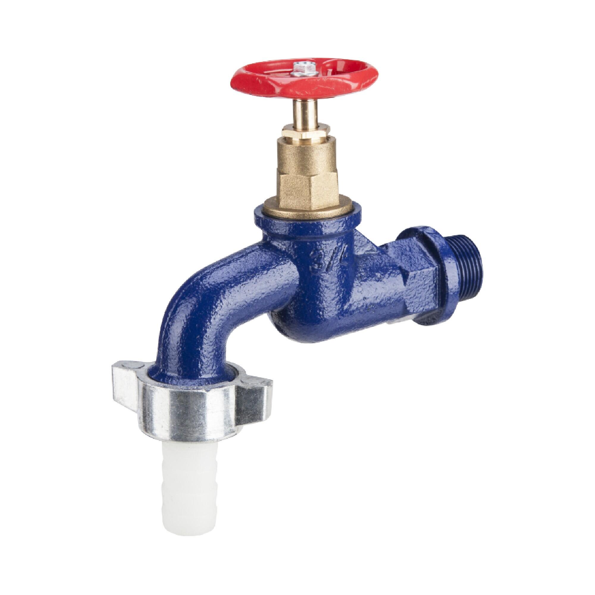 Robinet dublu, fonta, 3/4 - 1''