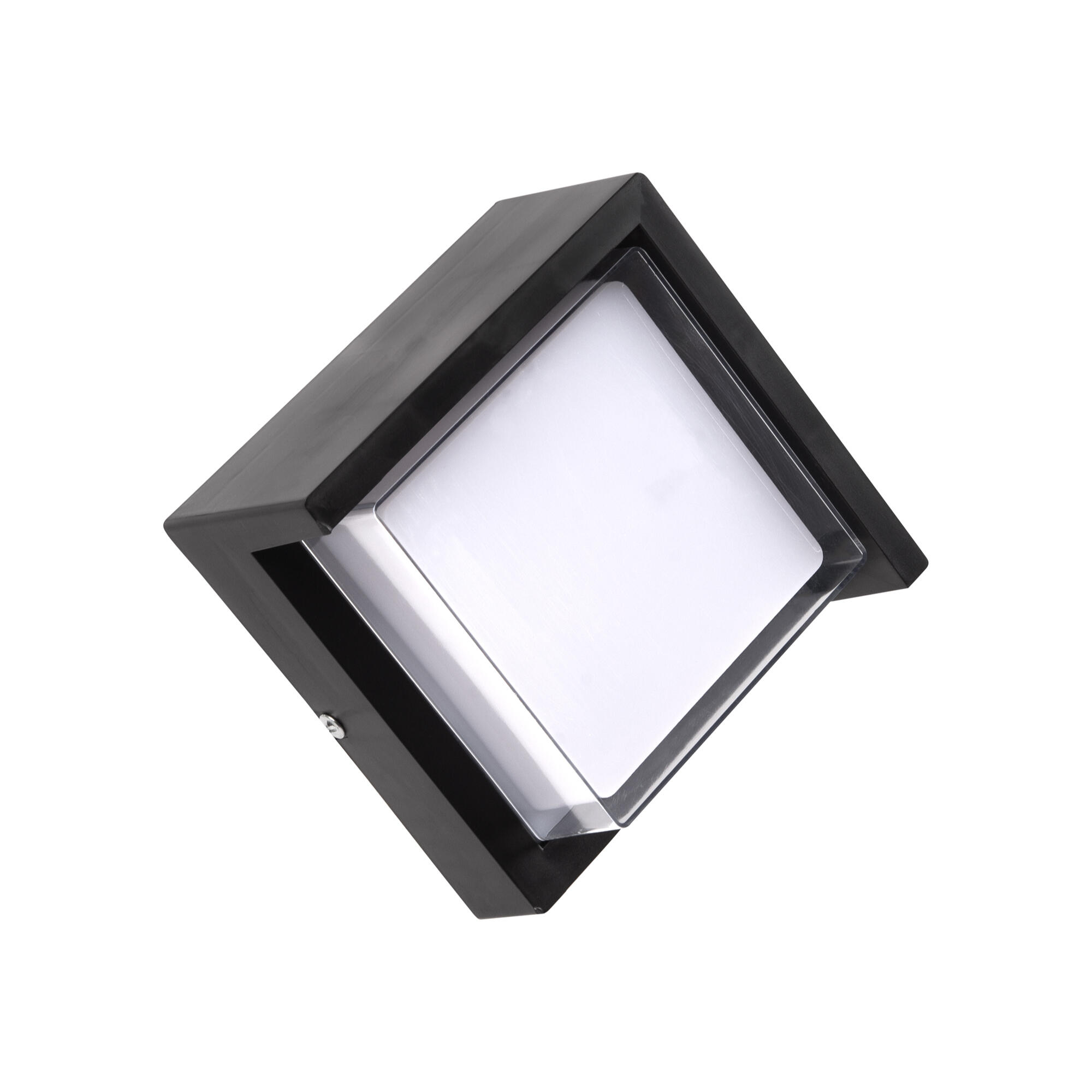 Aplica LED exterior Siera, 12 W, lumina rece, patrata