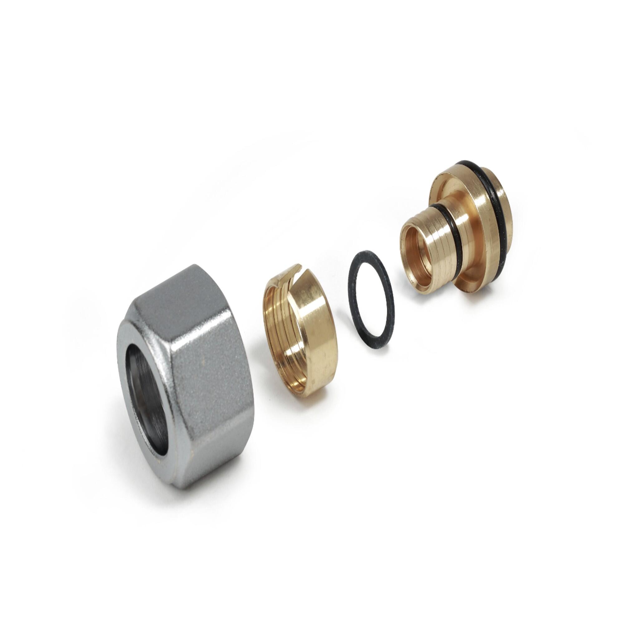 Racord eurocon alama Giacomini, pentru teava pex, Ø 16x2mm