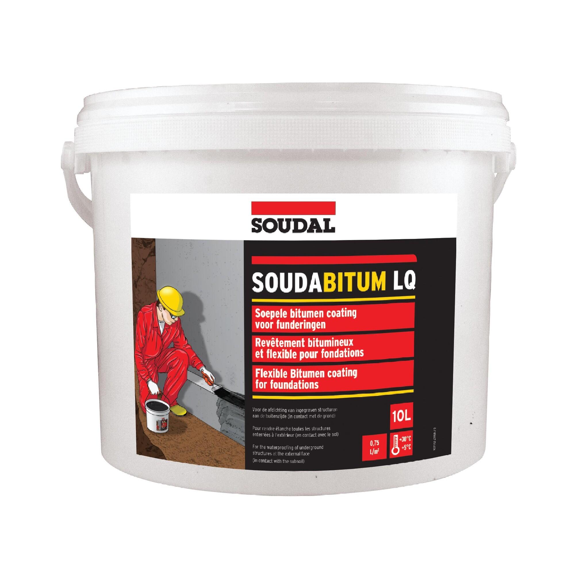 Hidroizolatie monocomponenta Soudal Soudabitum LQ, 10L