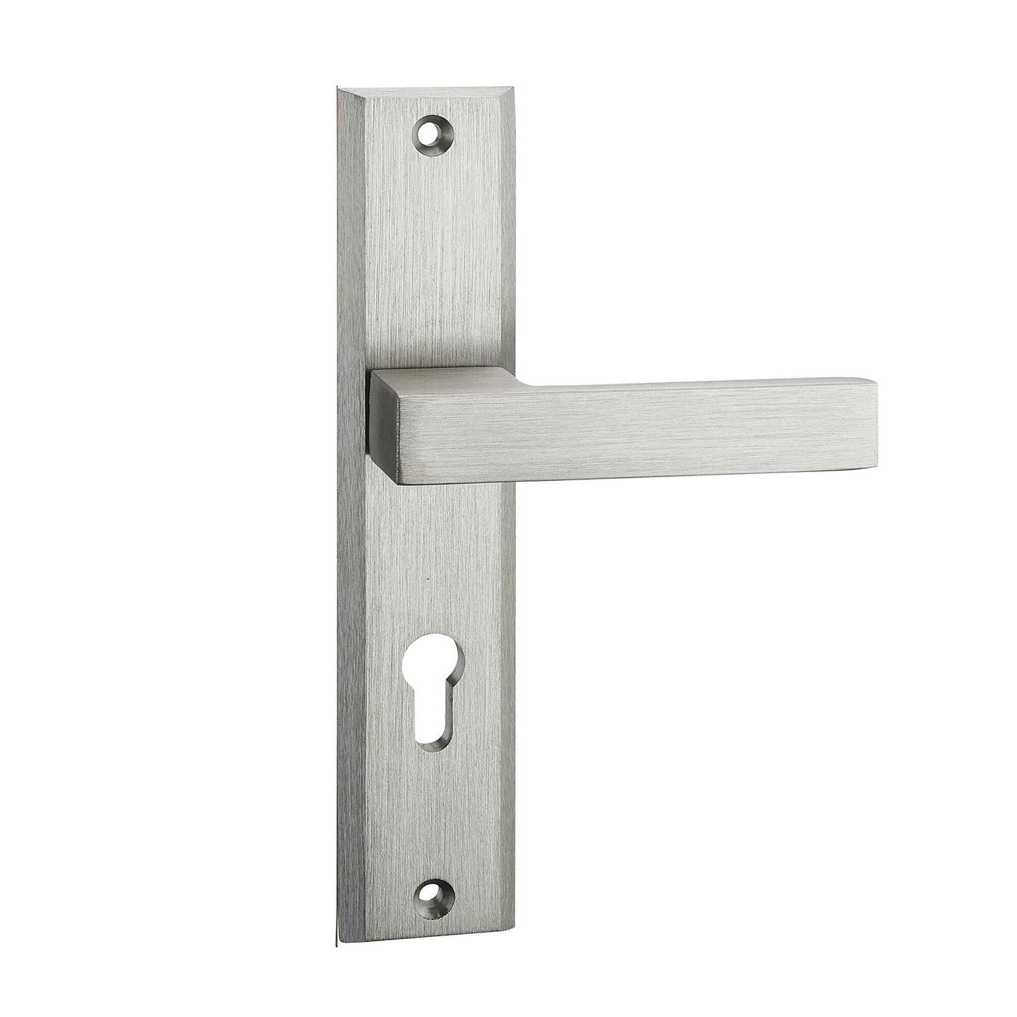 Maner cu sild usa exterior, Shark, 72 mm, pentru cilindru, aluminiu