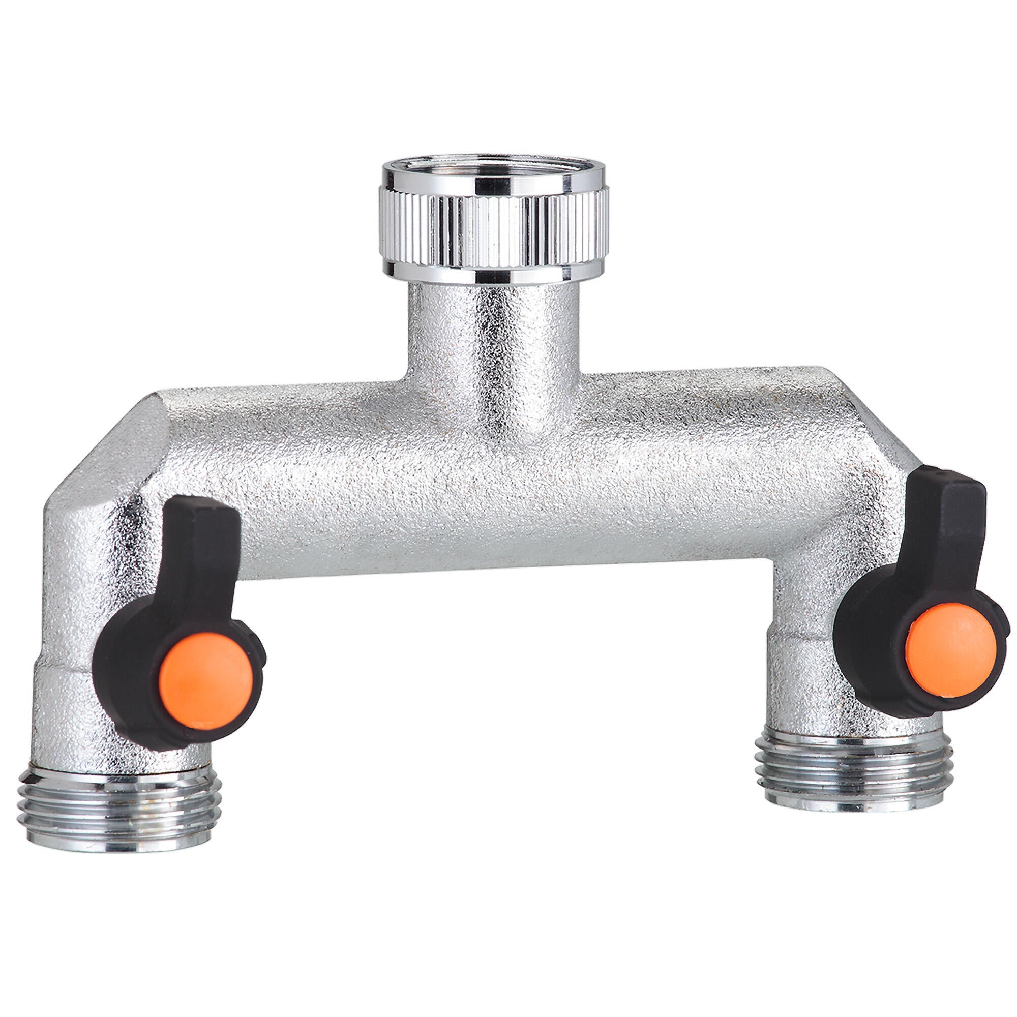 Racord cu 2 cai Claber, alama, 3/4''