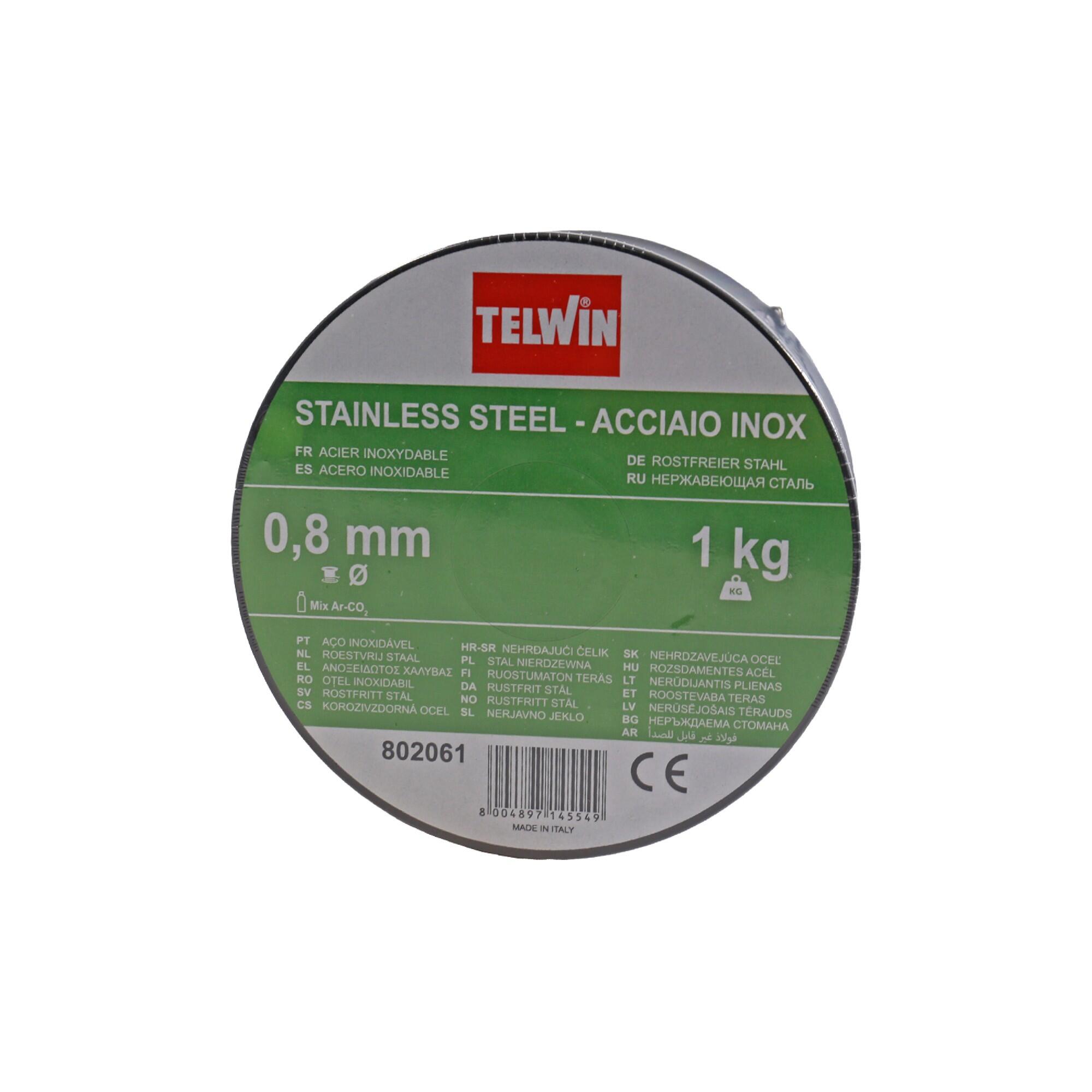 Sarma sudura inox Telwin, 0.8 mm x 1 kg | Leroy Merlin