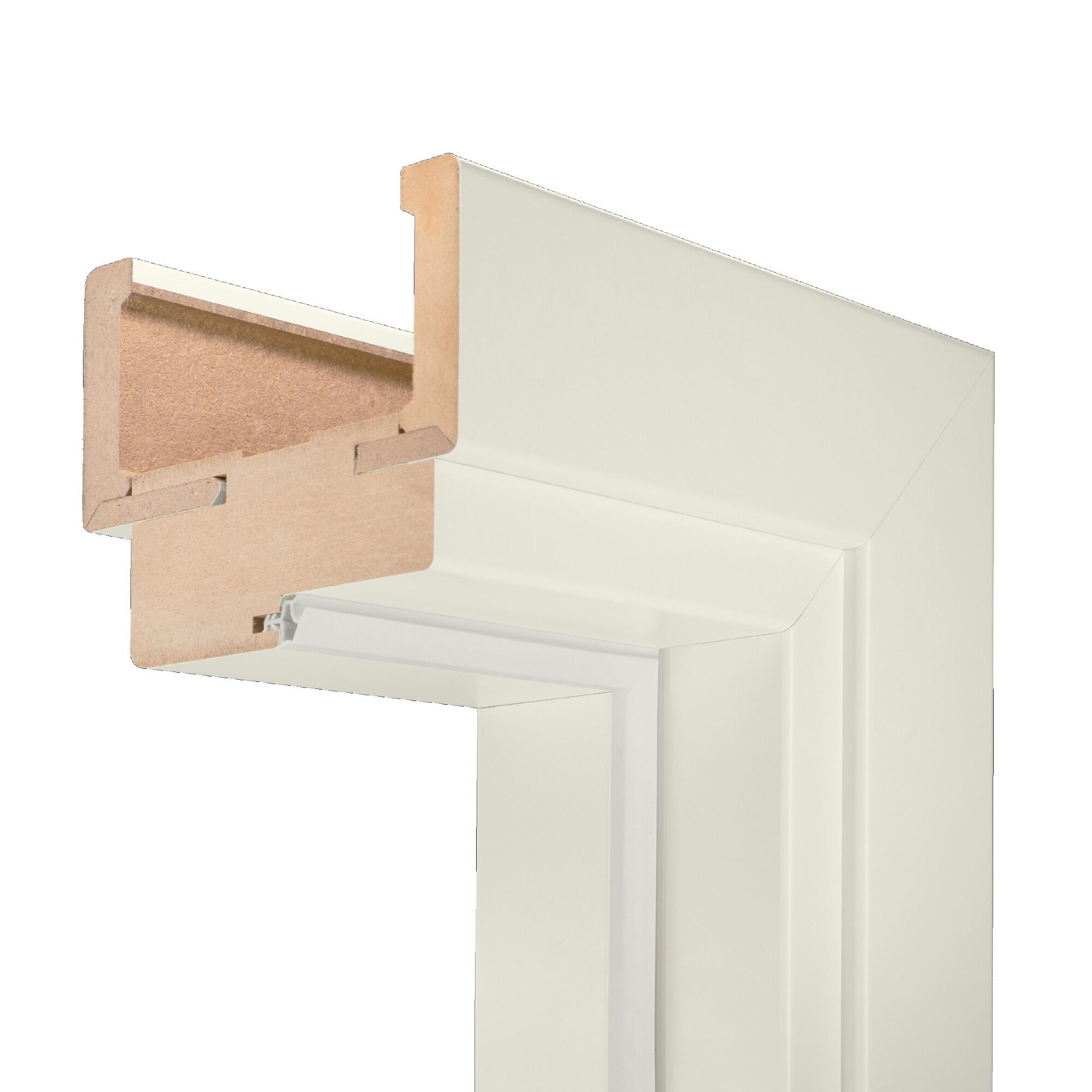 Toc reglabil usa latime 60 cm, MDF, gri deschis