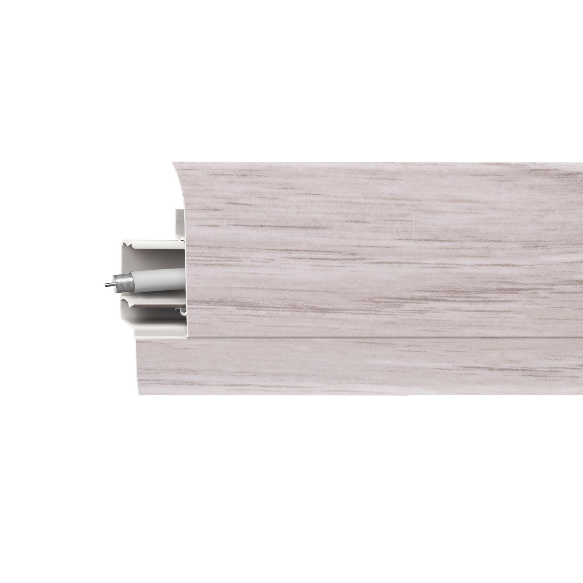Plinta din PVC, 2350 x 60 mm, Artens, Bolton 60.107, stejar