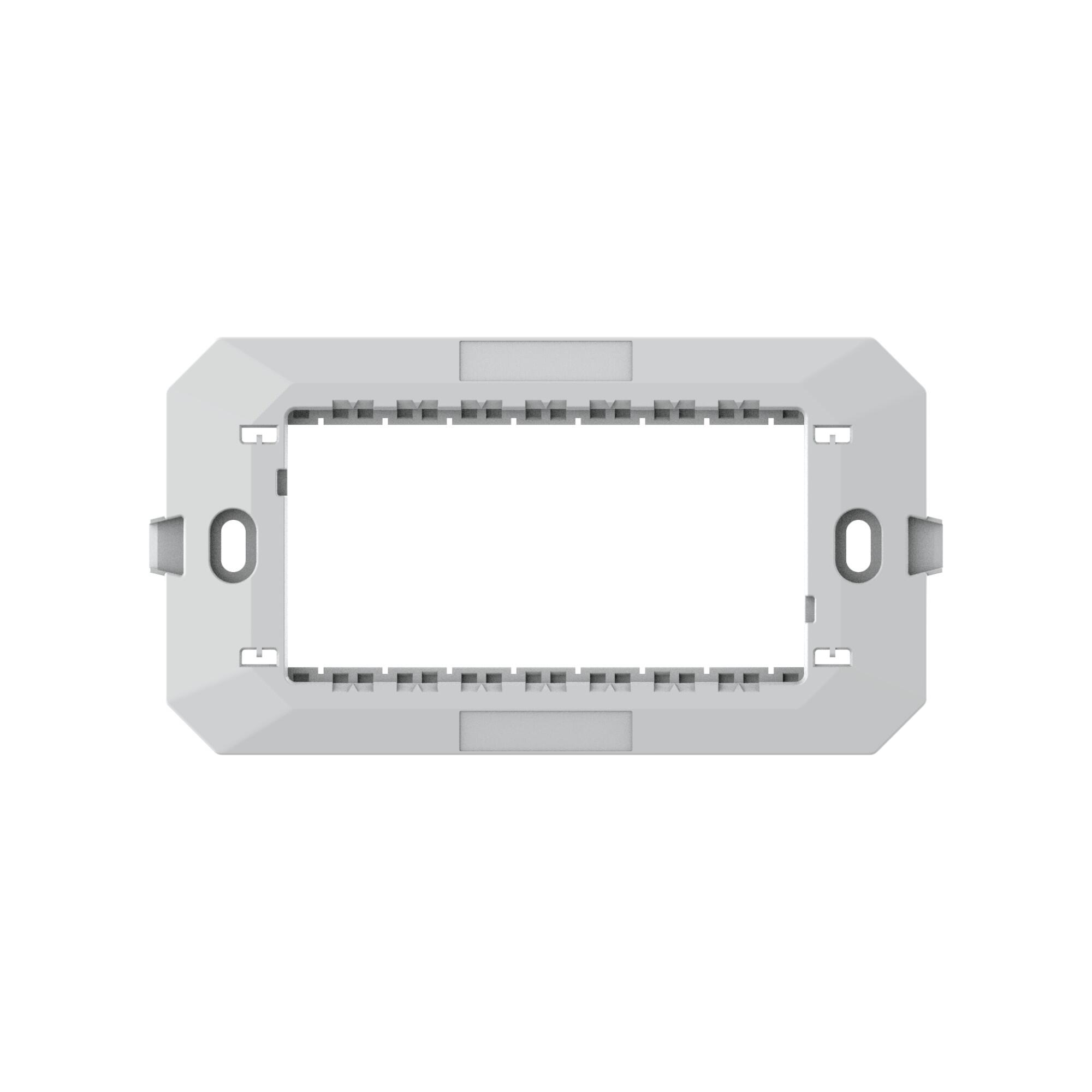 Rama fixare pentru 4 module Himel, pentru aparataj modular, IP20
