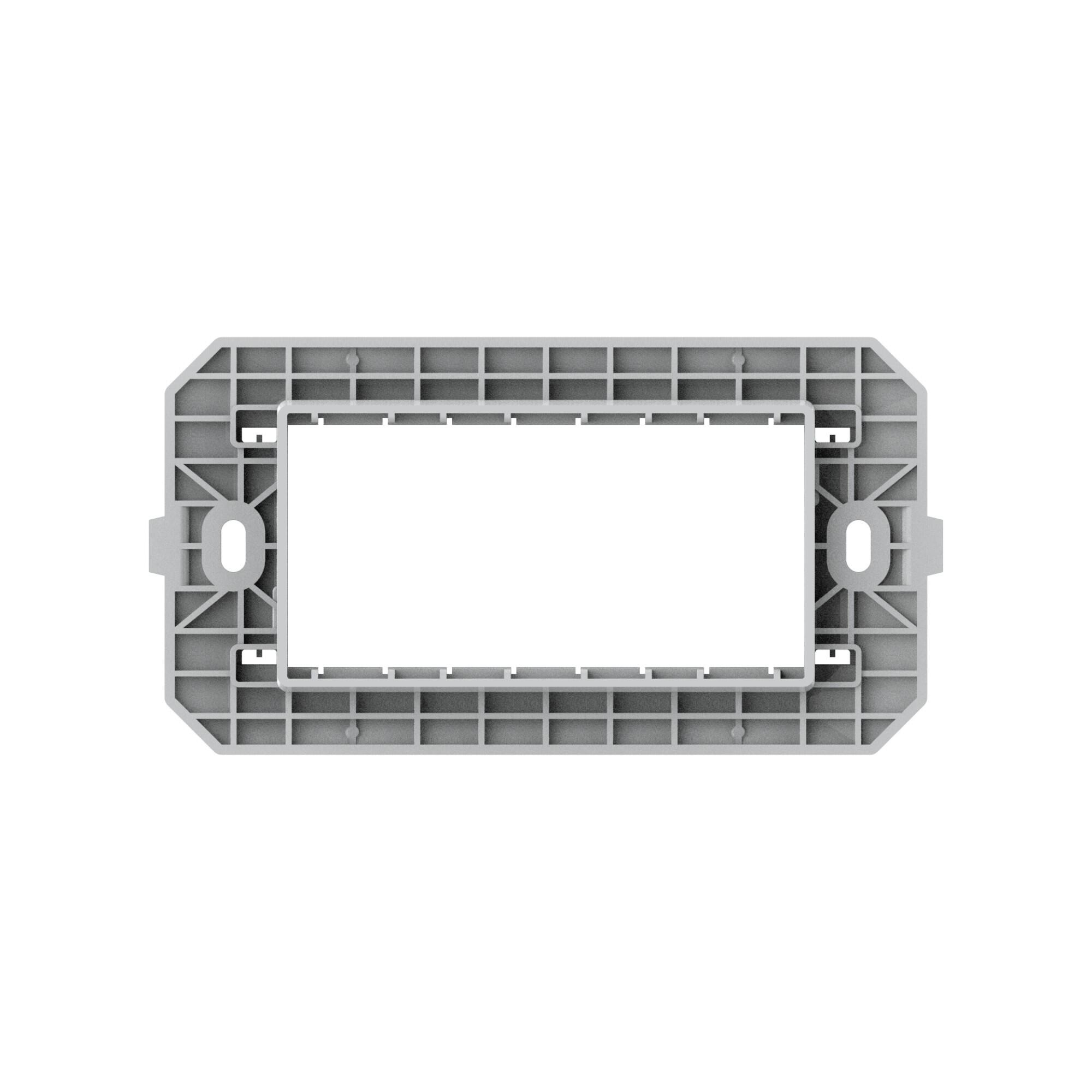 Rama fixare pentru 4 module Himel, pentru aparataj modular, IP20