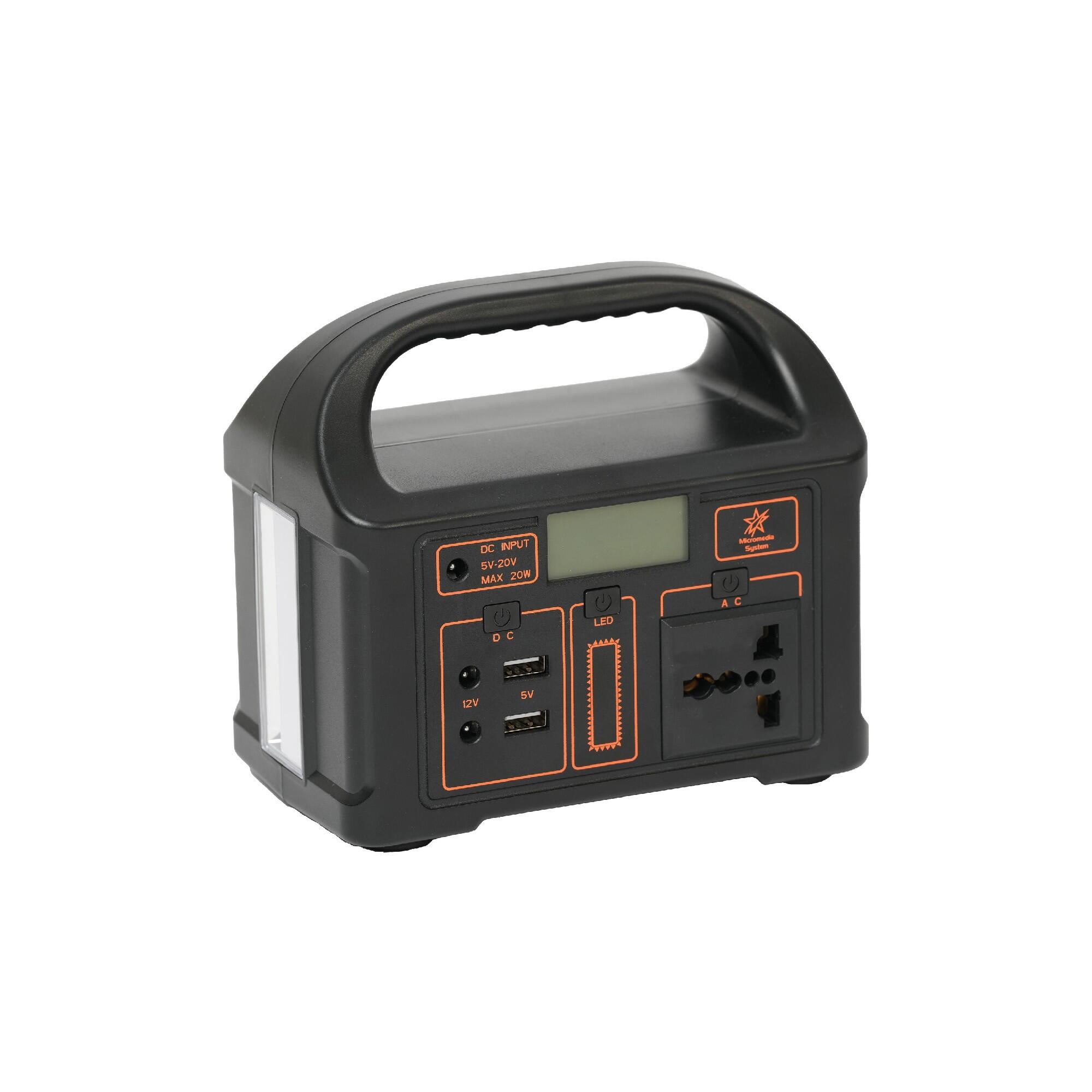 Statie alimentare portabila MST, 76.8 WH