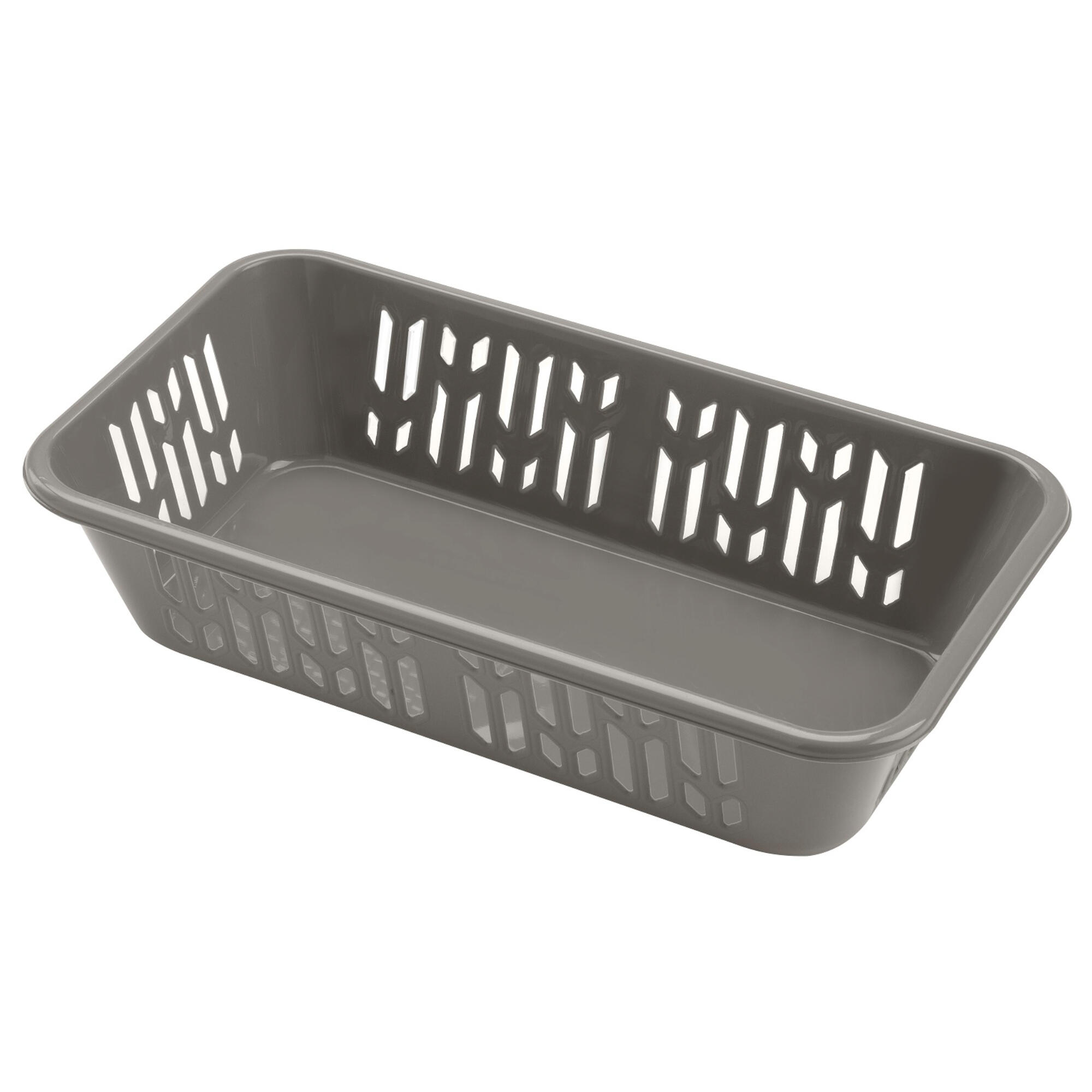 Cos pentru depozitare alimente, din plastic, 35 x 20 x 8 cm