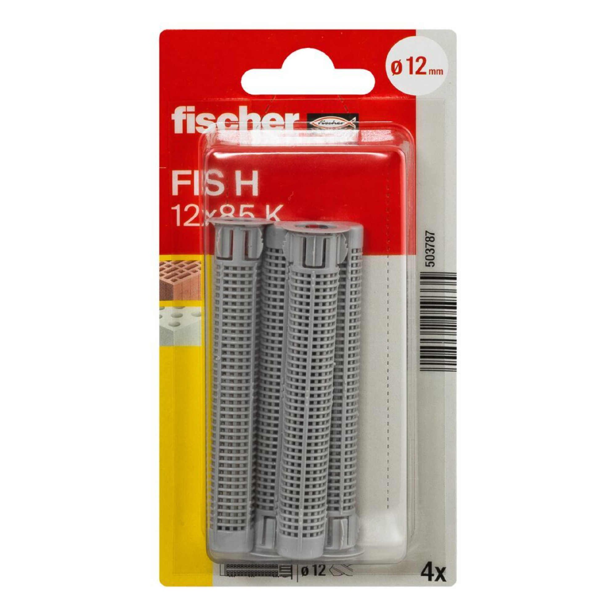 Sita injectare Fischer, 12 x 85 mm (set 4 buc)