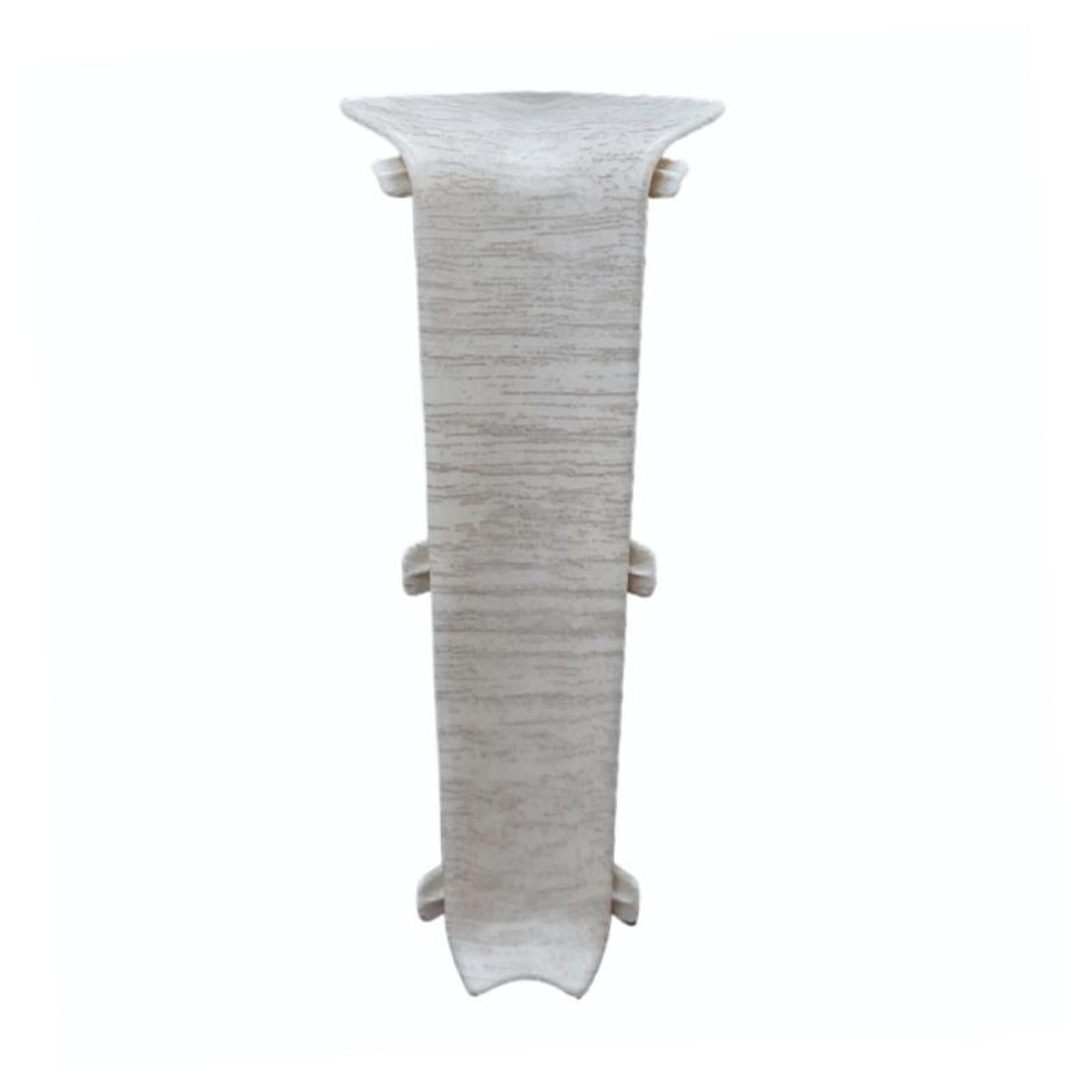 Colt interior din PVC, EL 1063, stejar alb, 2 buc/pachet