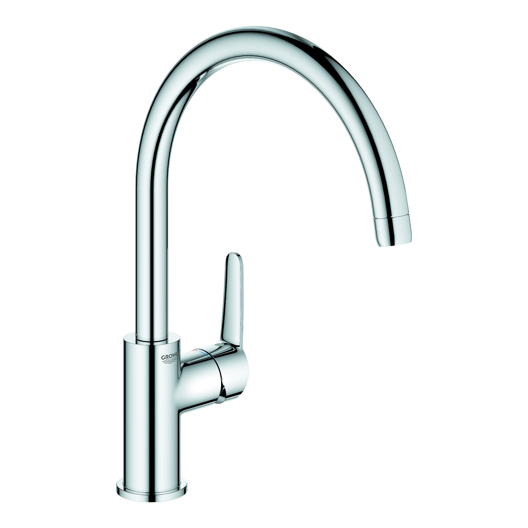 Baterie bucatarie Clova OHM inalta, monocomanda, crom