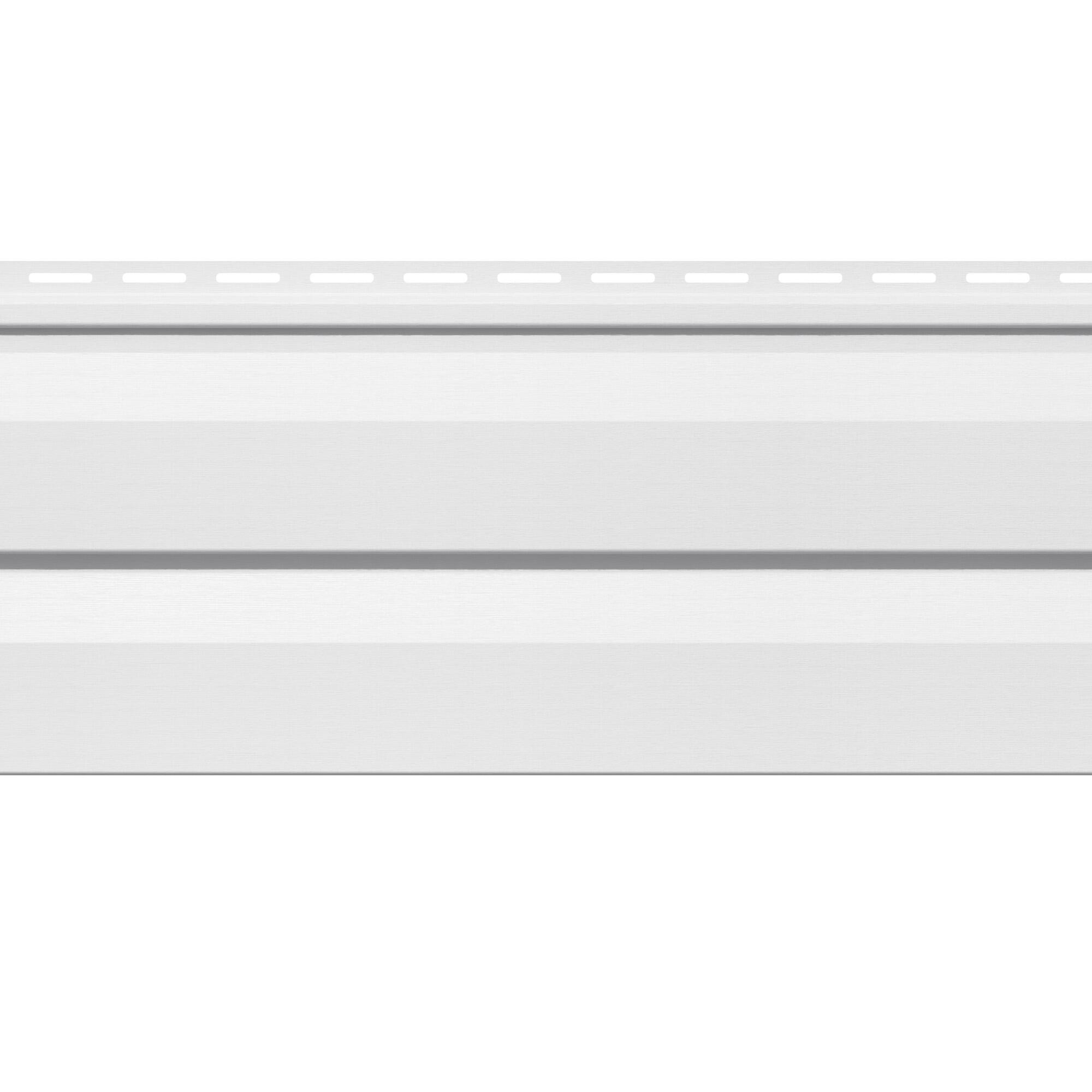 Siding PVC exterior SV-03, 7x250x3000 mm, alb
