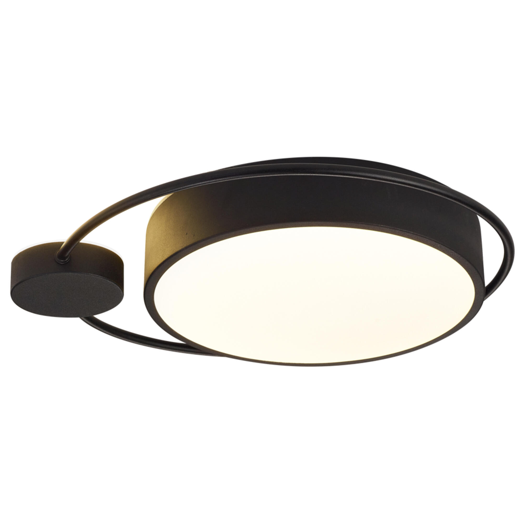Plafoniera LED Moon, D 44 cm, 28 W, 1400 lm, lumina calda