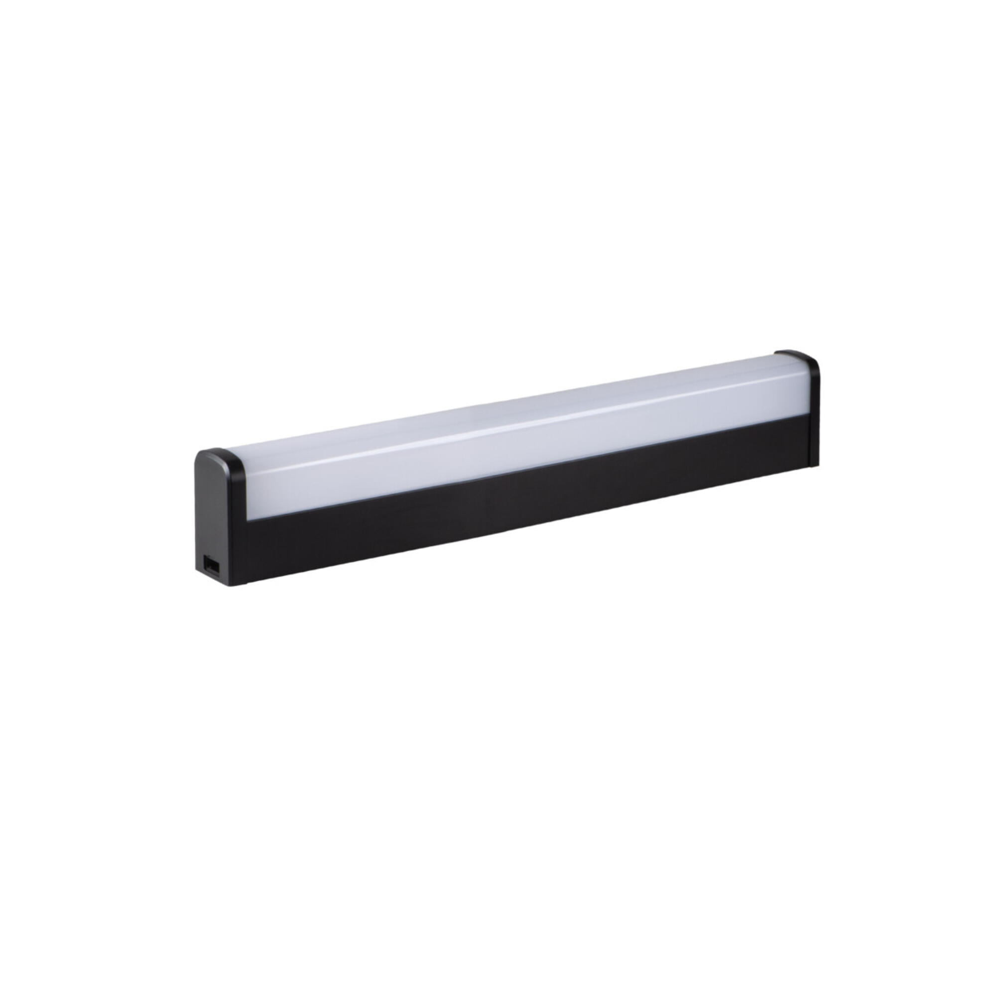 Rigleta LED Akvo, 15 W, 4000 K, 60 cm, negru, IP44