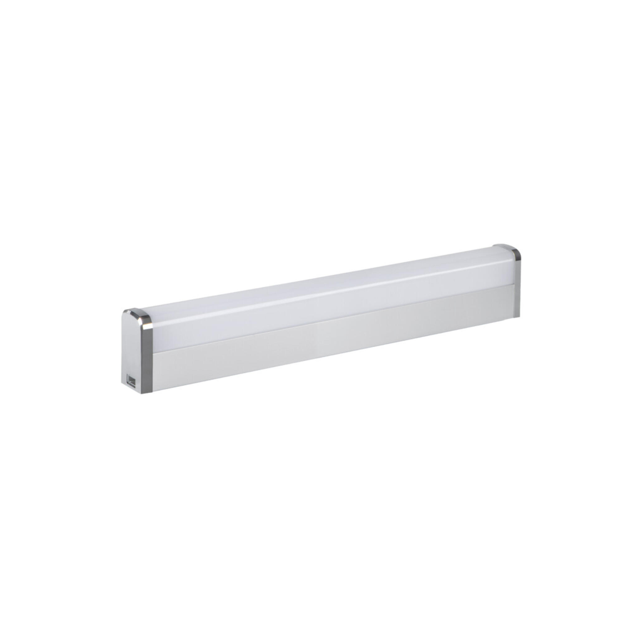 Rigleta LED Akvo, 15 W, 4000 K, 60 cm, crom, IP44