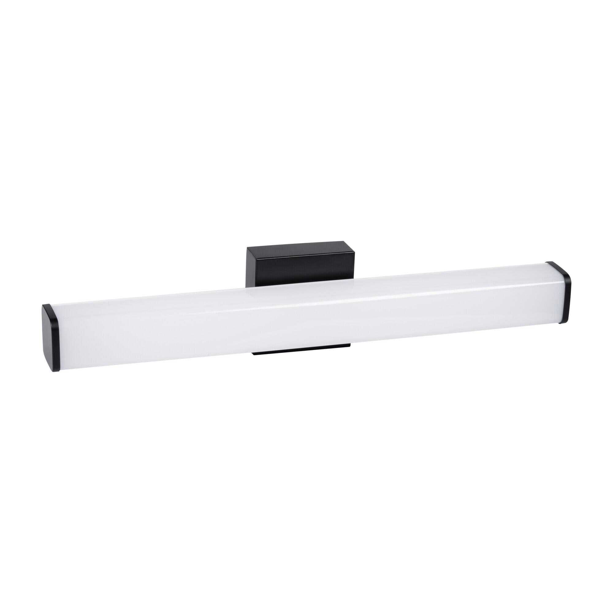 Aplica LED pentru baie KB, 15 W, 1260 lm, negru, IP44