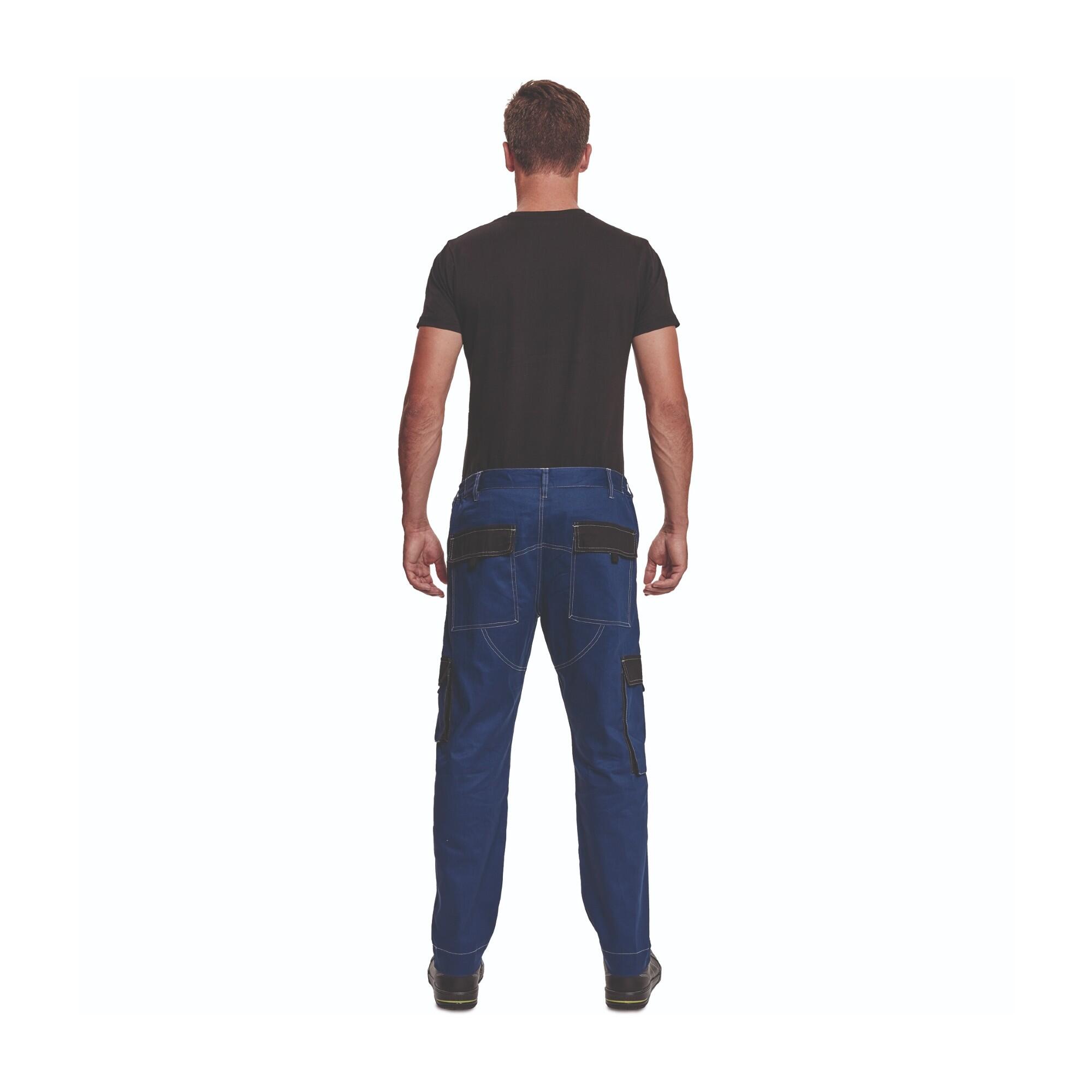 Pantaloni de lucru Max Summer, bumbac, marimea 52 (L), bleumarin/gri