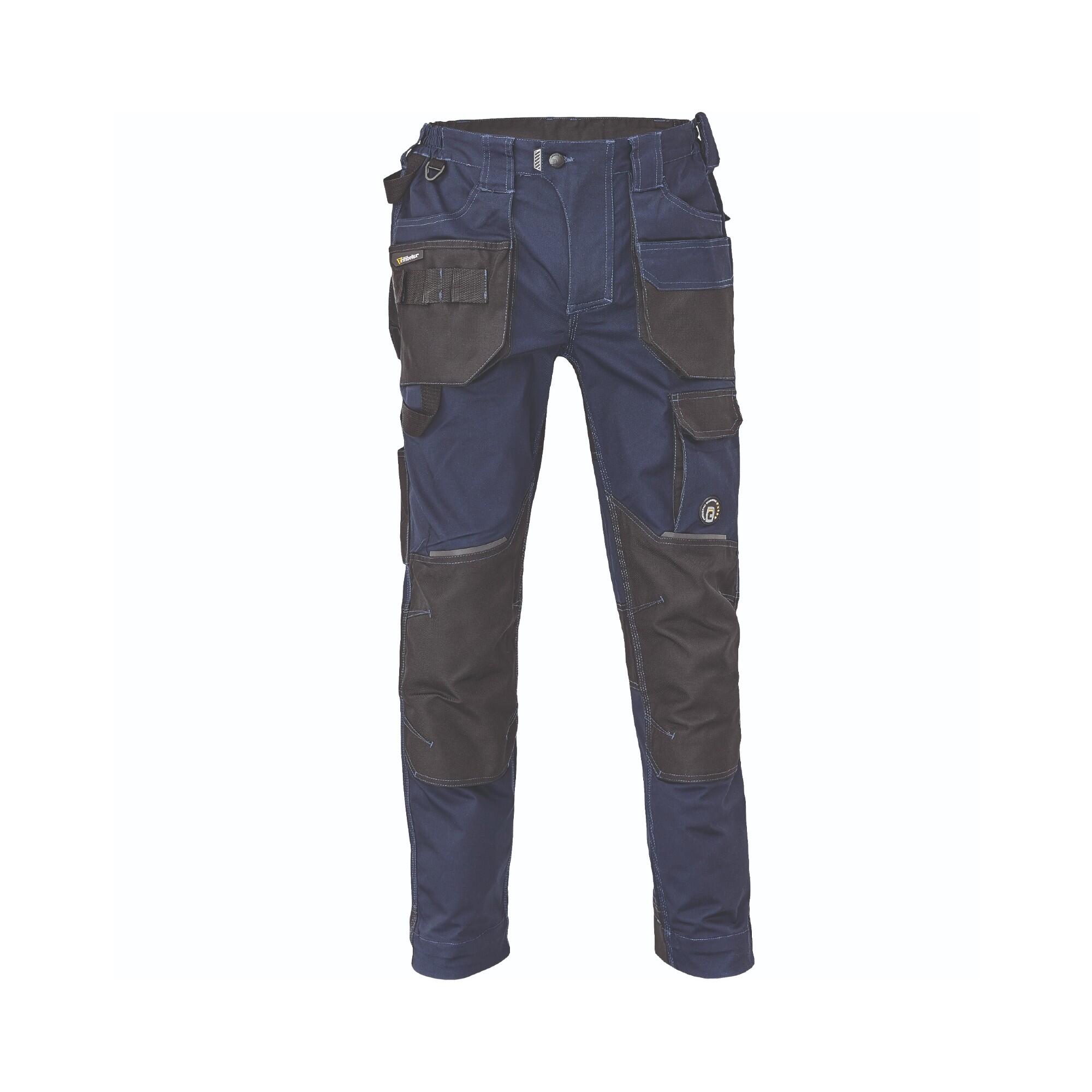 Pantaloni de lucru Dayboro, bumbac si poliester, marimea 50 (M), bleumarin