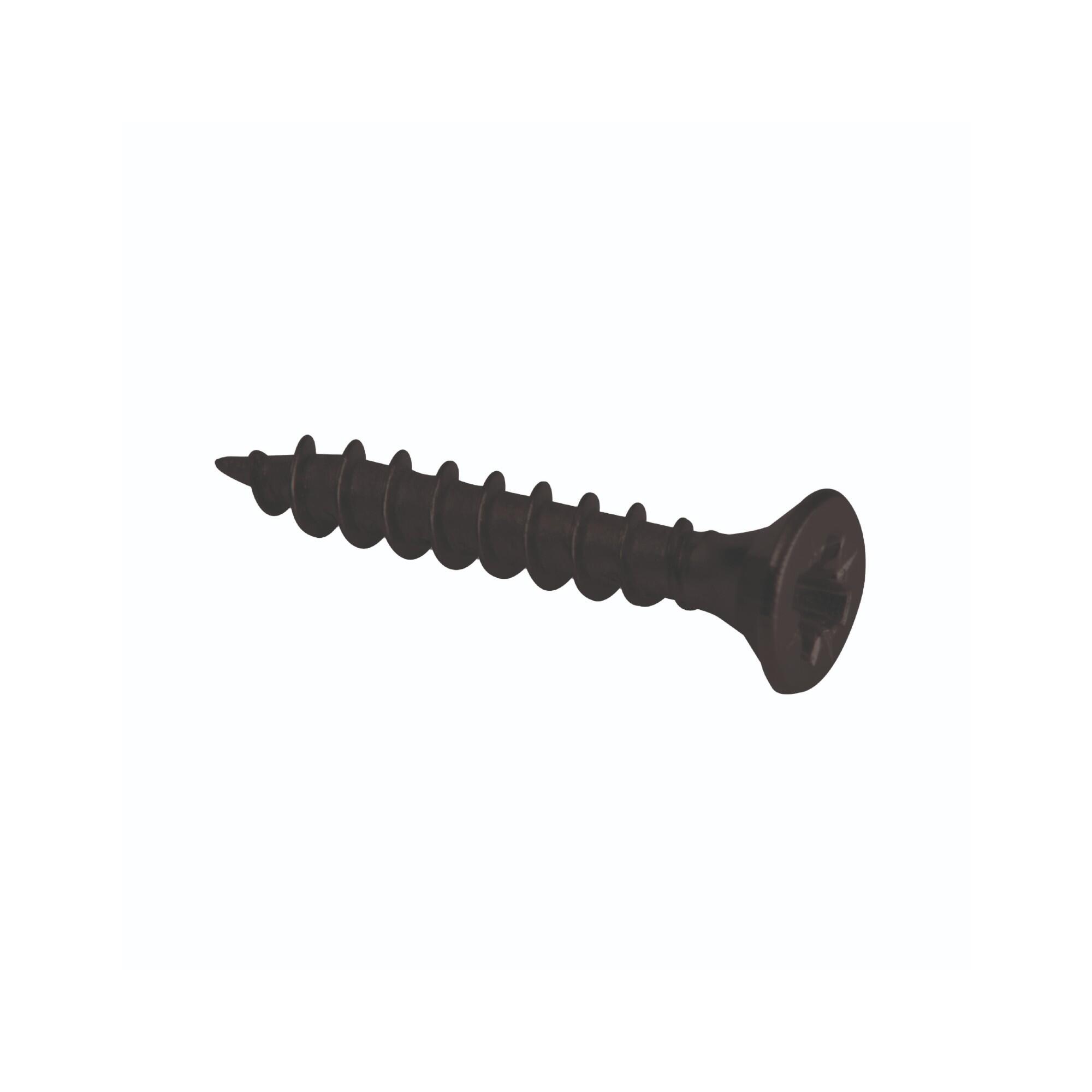 Suruburi balama tip pian, negre, 2.5 x 16 mm (set 40 buc)