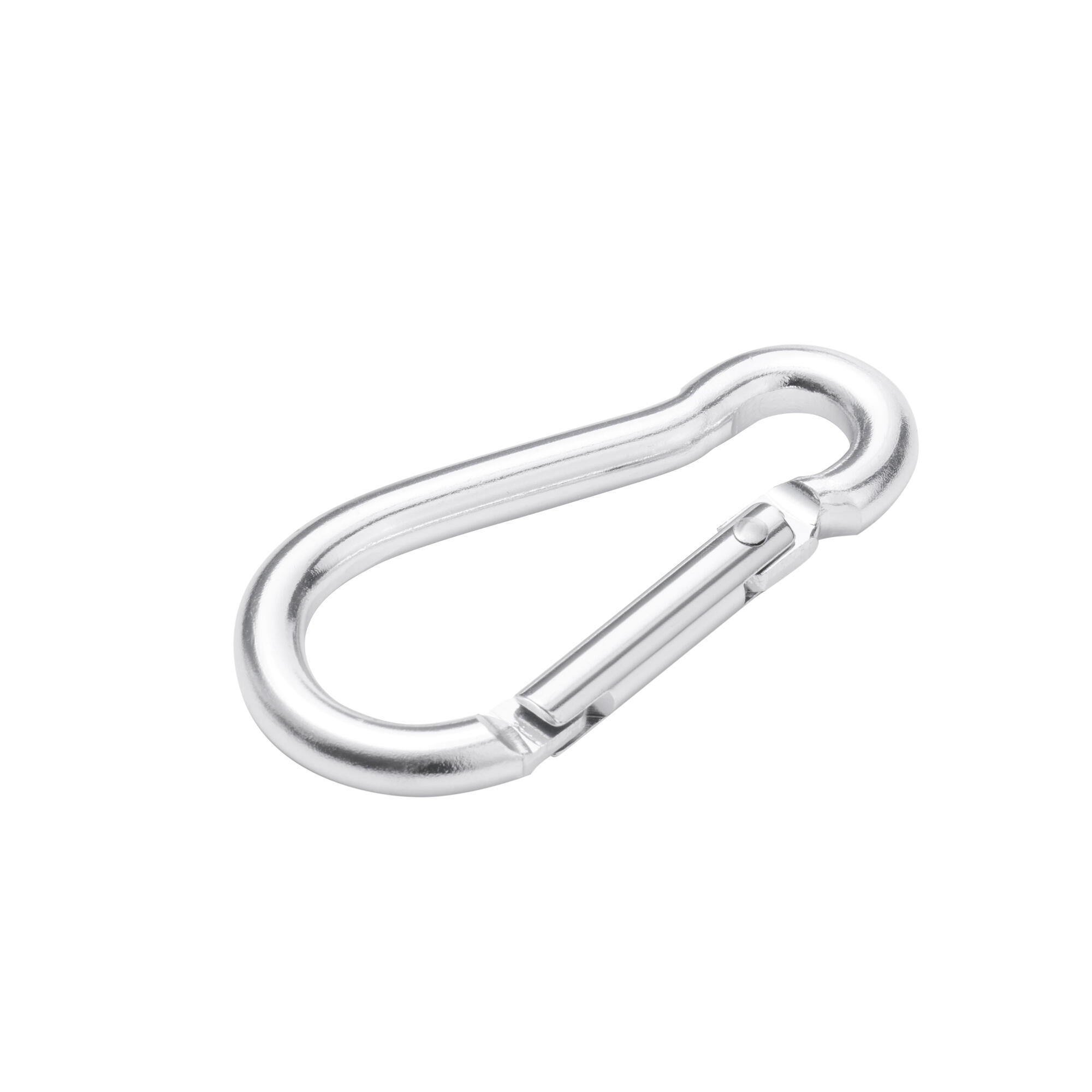 Carabiniera simpla Standers, aluminiu, 6 mm, rezistenta max 12 kg