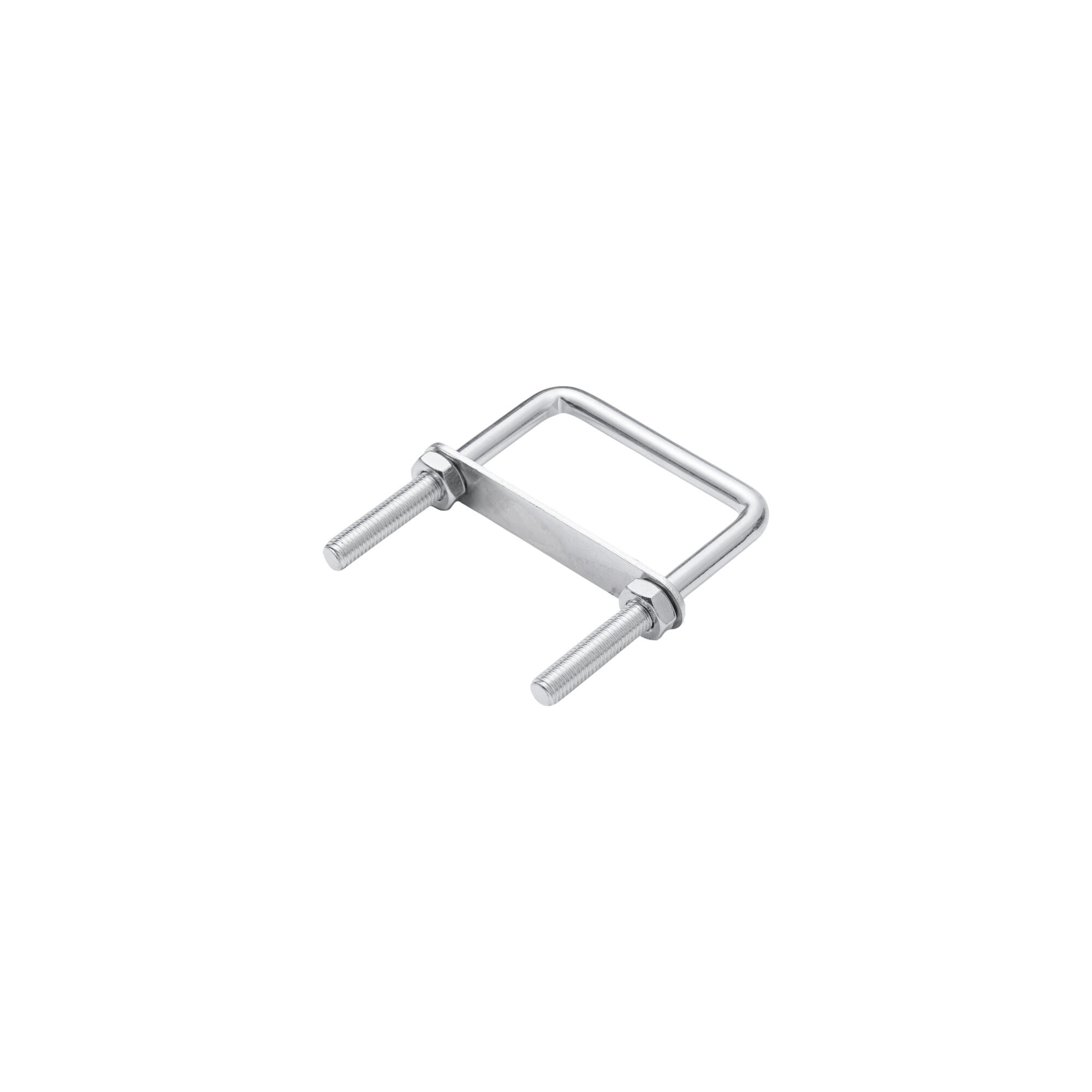 Brida patrata fixare teava Standers, otel zincat, Ø 60 mm, 76 x 85 mm