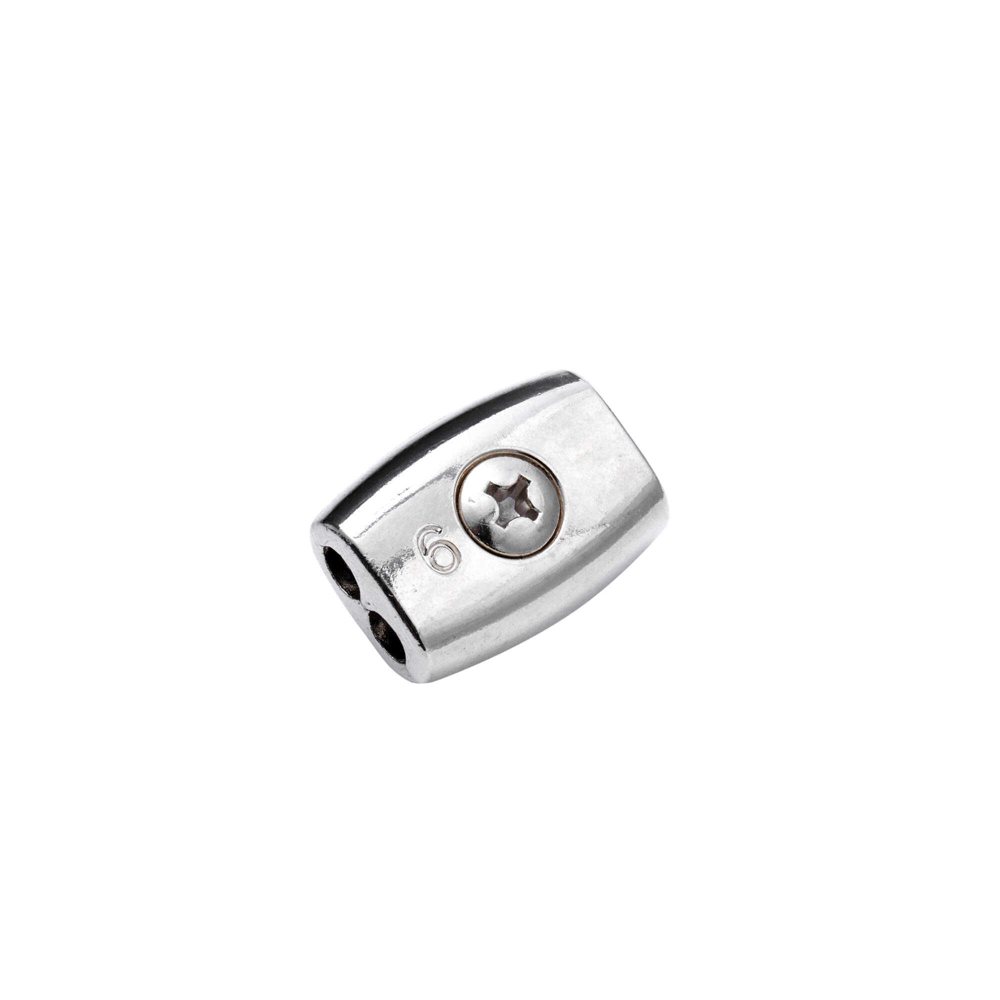 Chiemi！ Clema simpla Standers, pentru cablu Ø 6 mm, zamac (set 2 buc