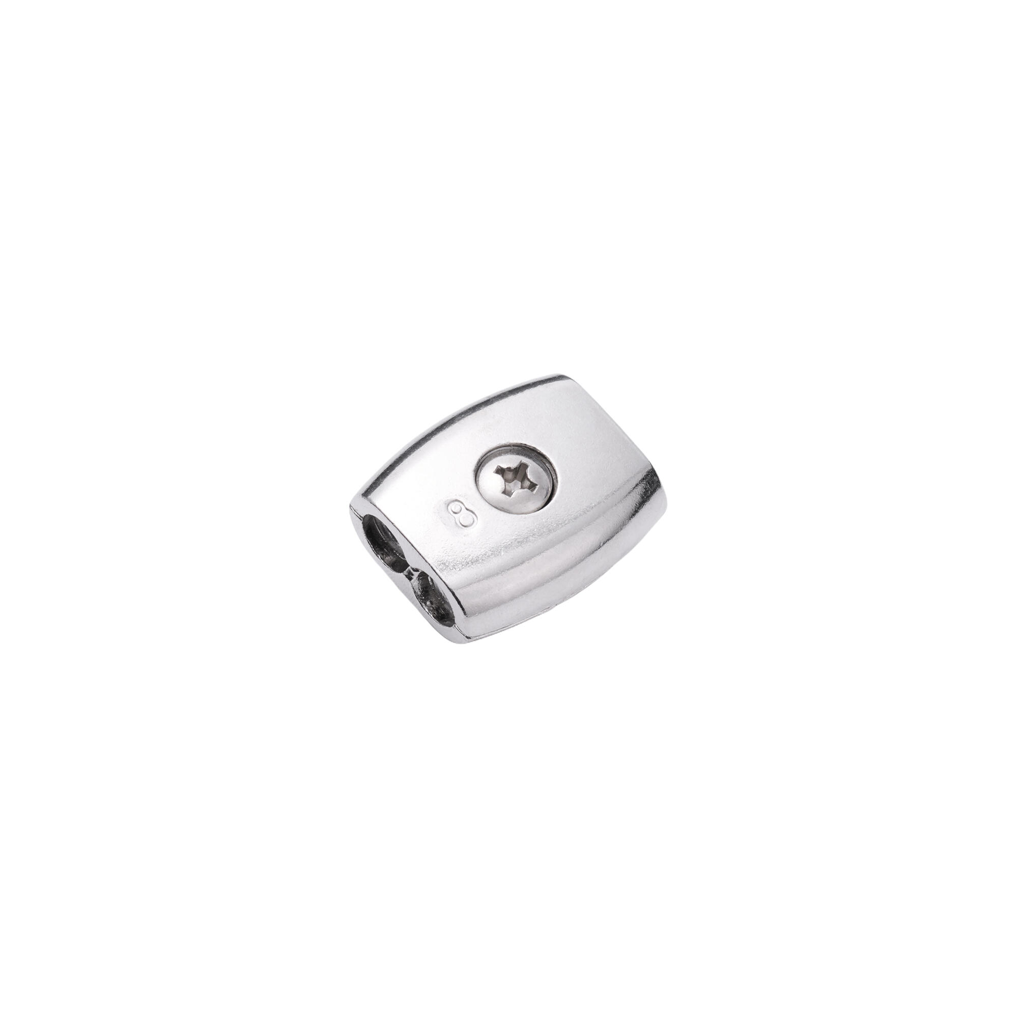 Clema simpla Standers, pentru cablu Ø 8 mm, zamac (set 2 buc