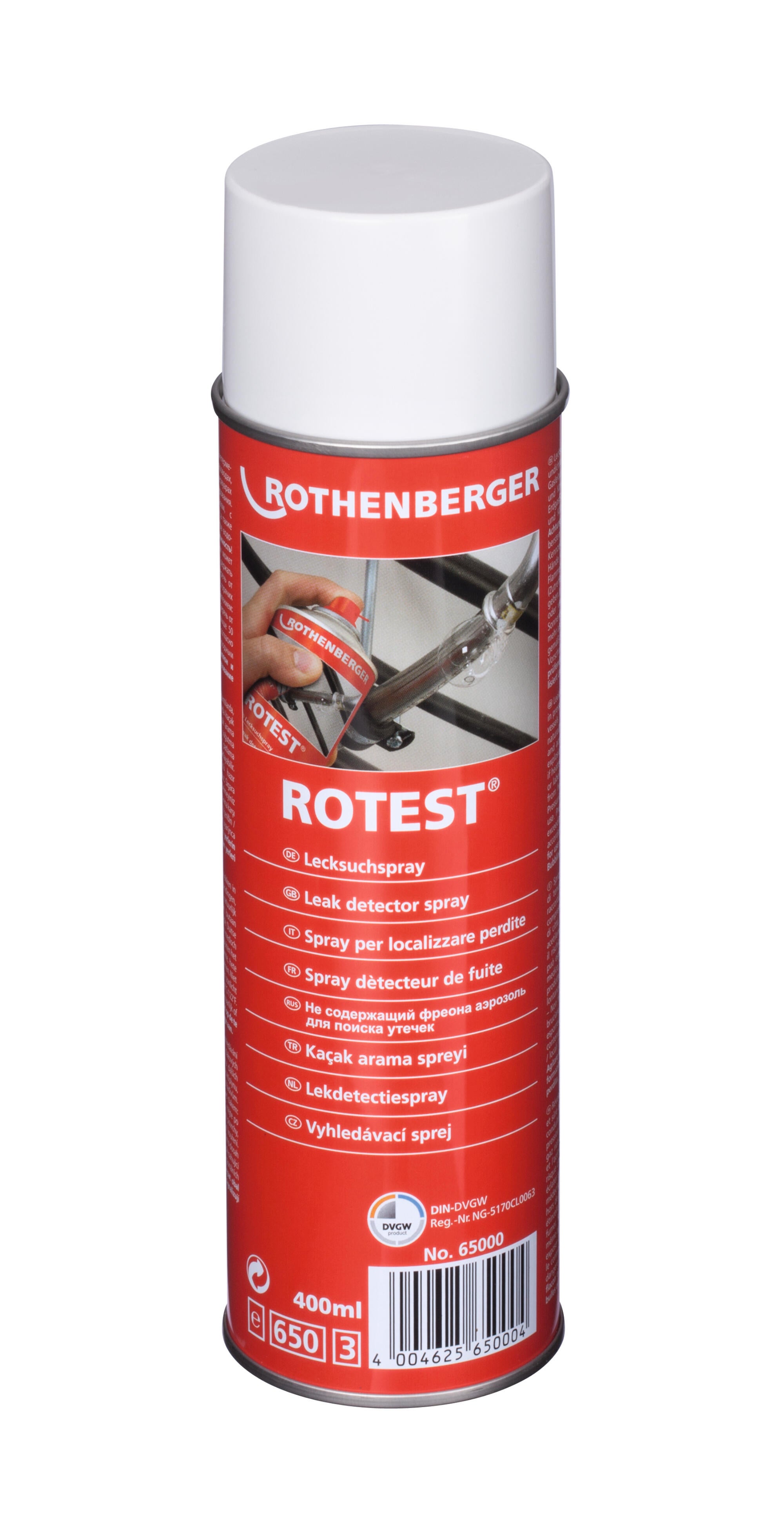 Spraying Gazes Spray pentru detectare scurgeri de gaze, Rothenberger, 400 ml | Leroy ...