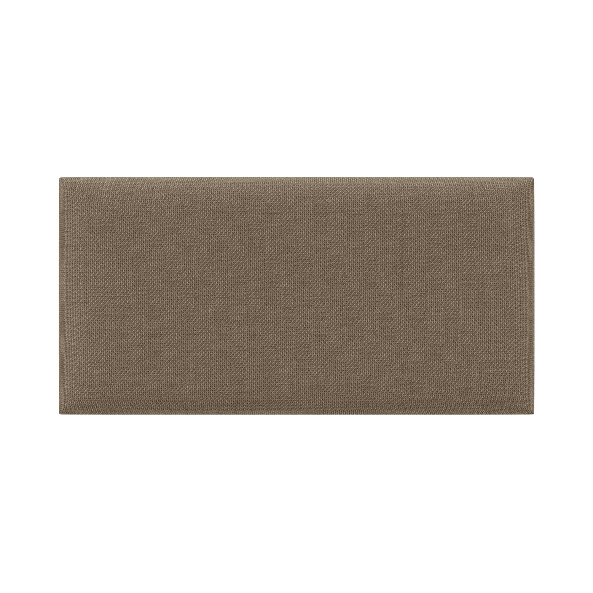 Panou tapitat decorativ Mollis, 60 x 30 cm, maro LEN06
