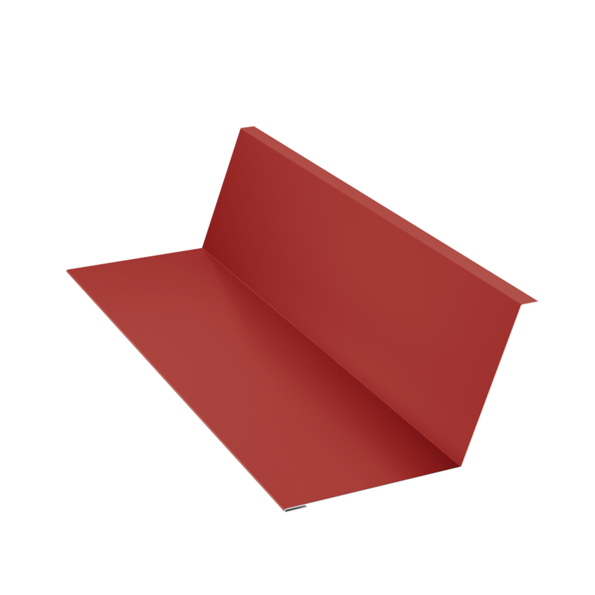 Cornier calcan, metal, 2000 x 170 x 0.40 mm, rosu, lucios | Leroy Merlin