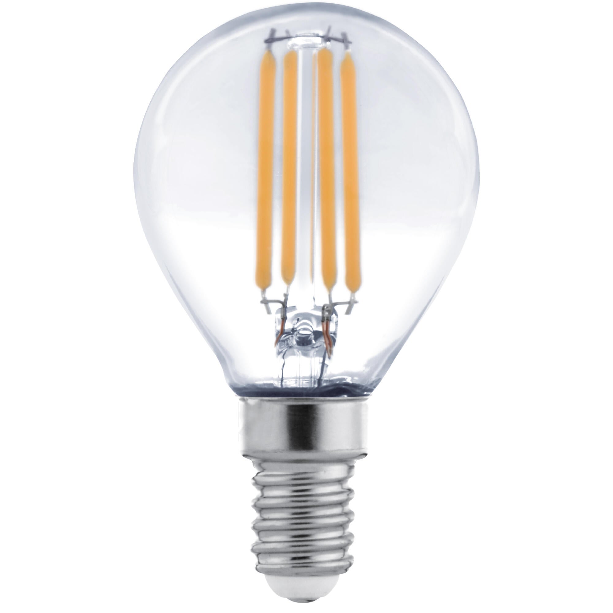 Bec LED, E14, G45, 4.5 W, dimabil, alb neutru, 4000K, 470 lm