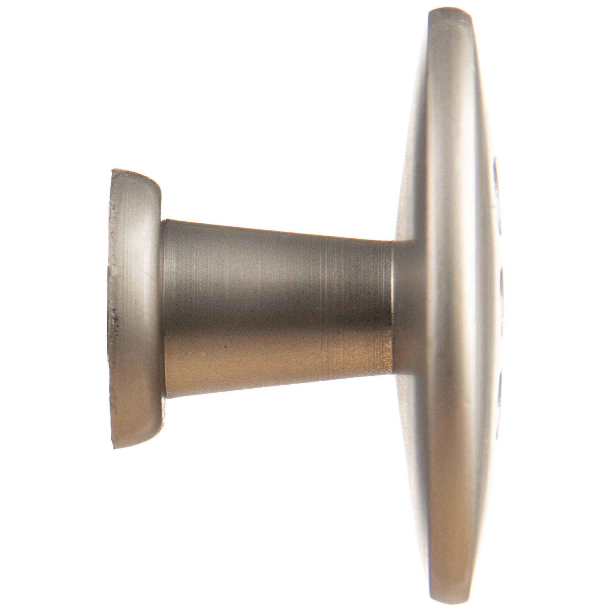 Buton mobila, Ø 30 mm, zamac, finisaj nichelat