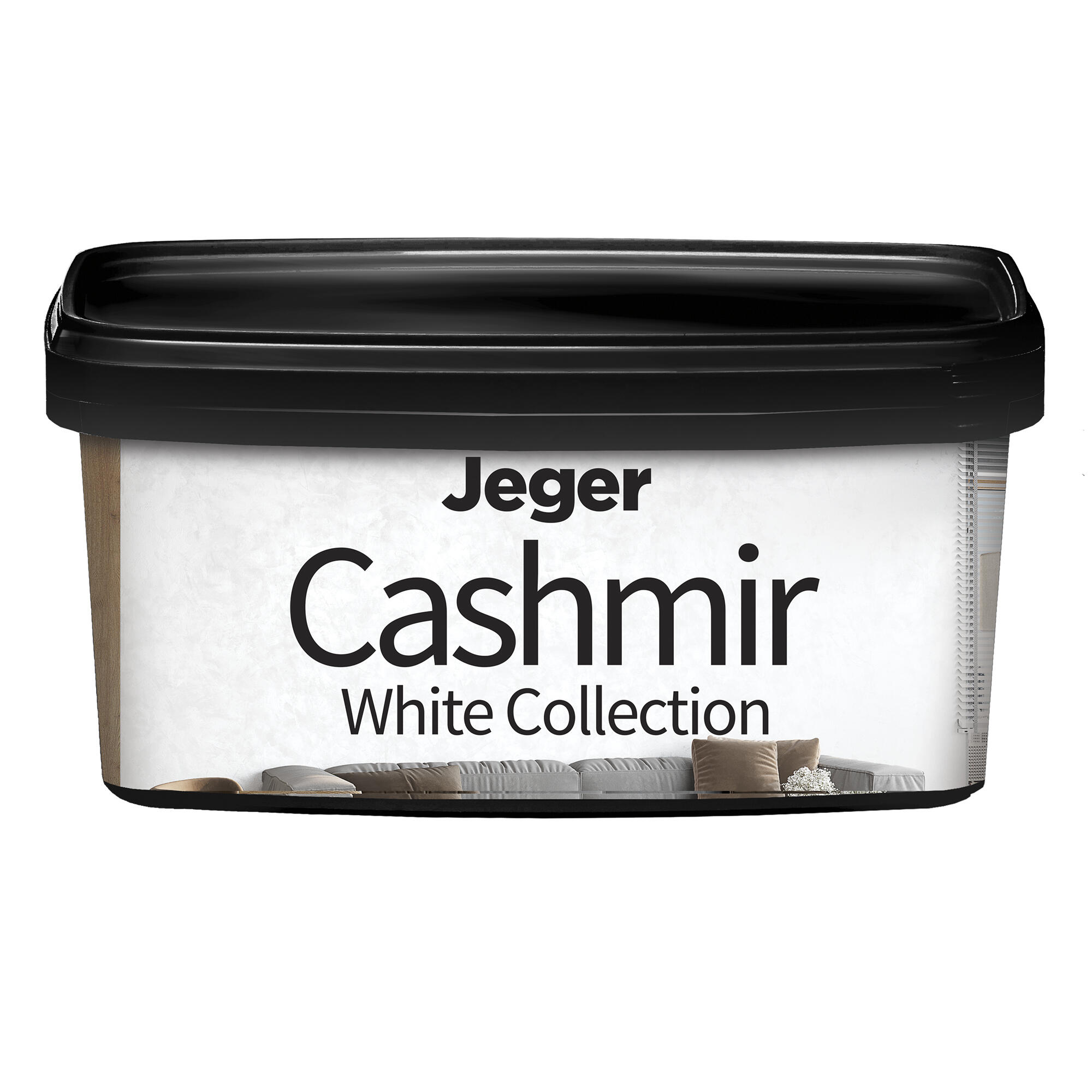 Vopsea decorativa Jeger, efect White Collection Cashmir, 1 L