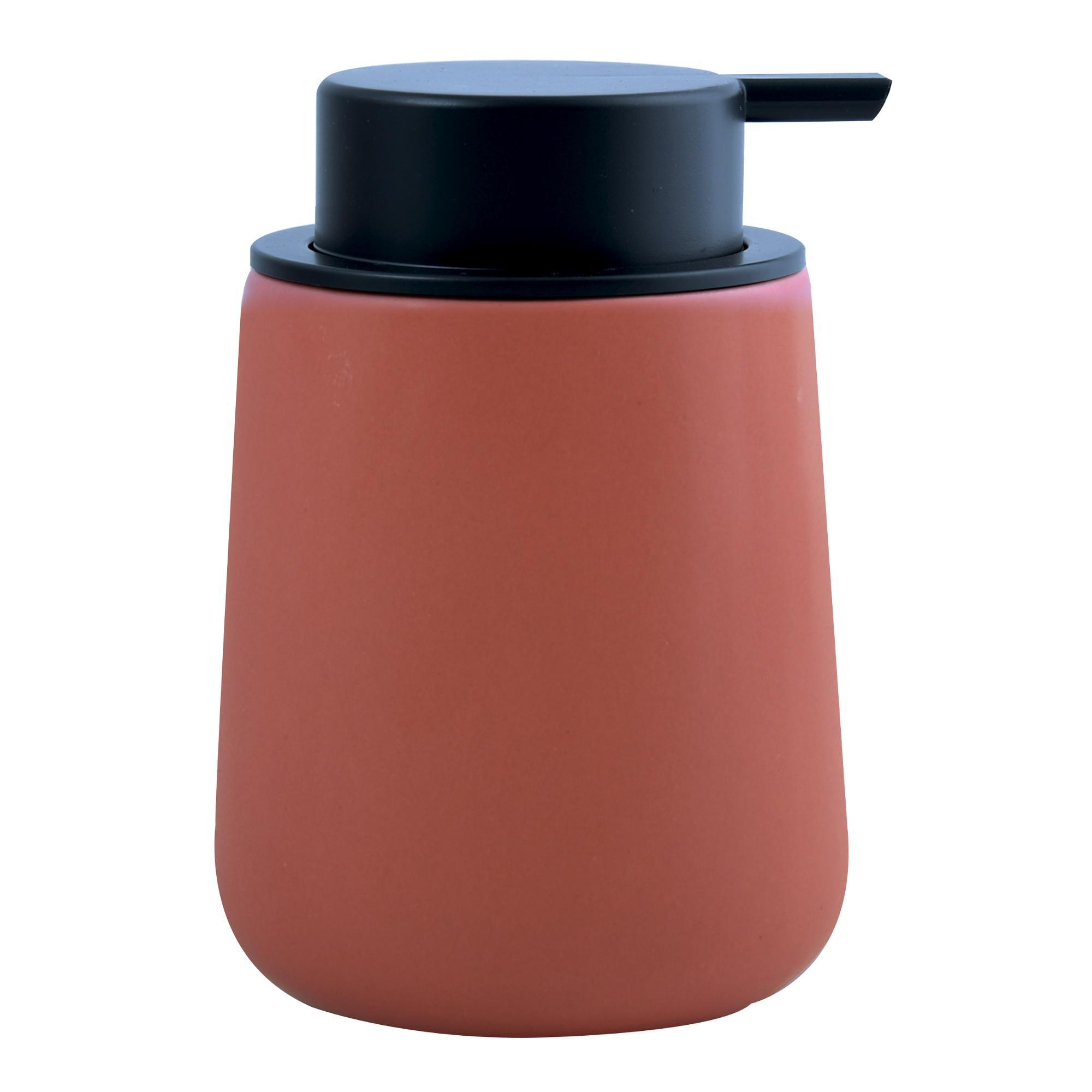 Dozator sapun lichid Terracotta, din ceramica, caramiziu
