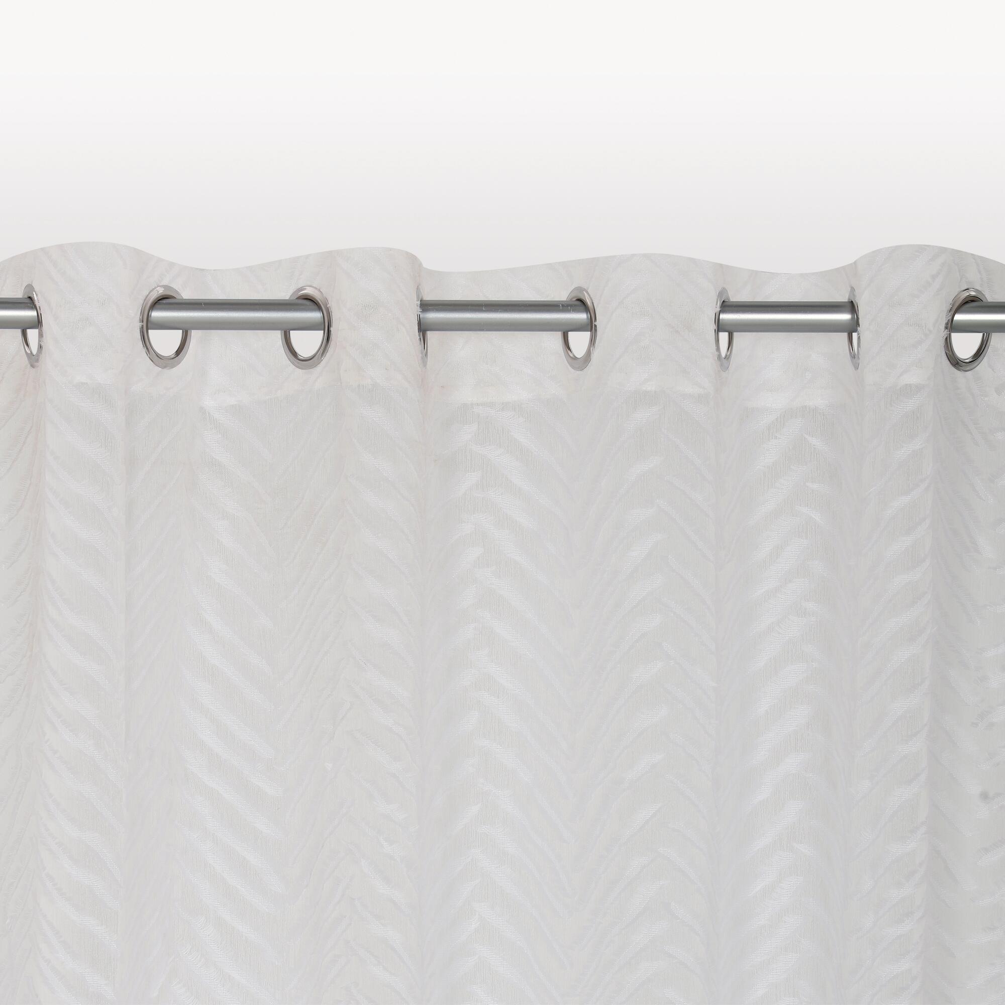 Tenda Fronda bianco, occhiello 140x290 cm - 6