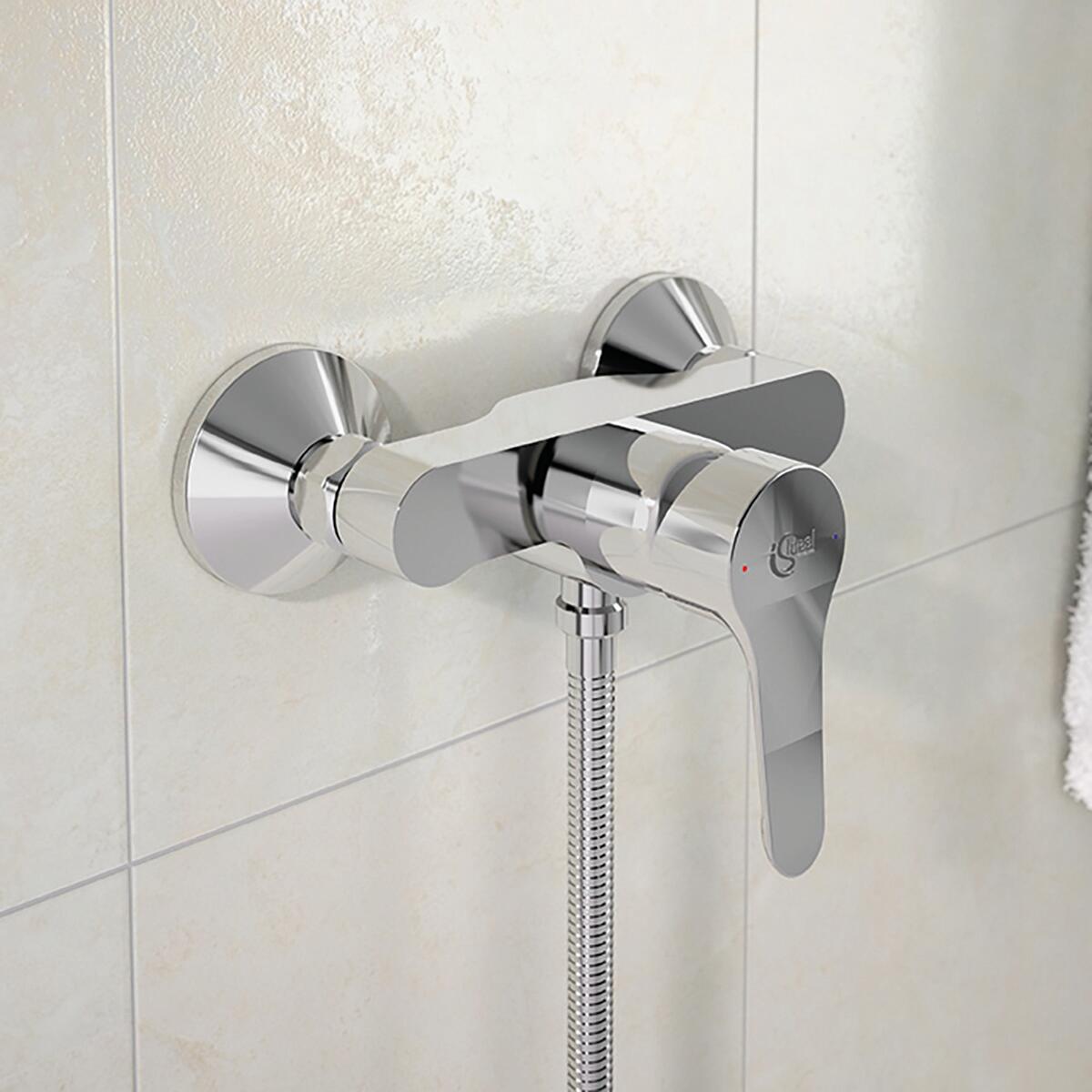 Rubinetto per doccia getto laminare cristallino monocomando Oglio cromo lucido IDEAL STANDARD - 2