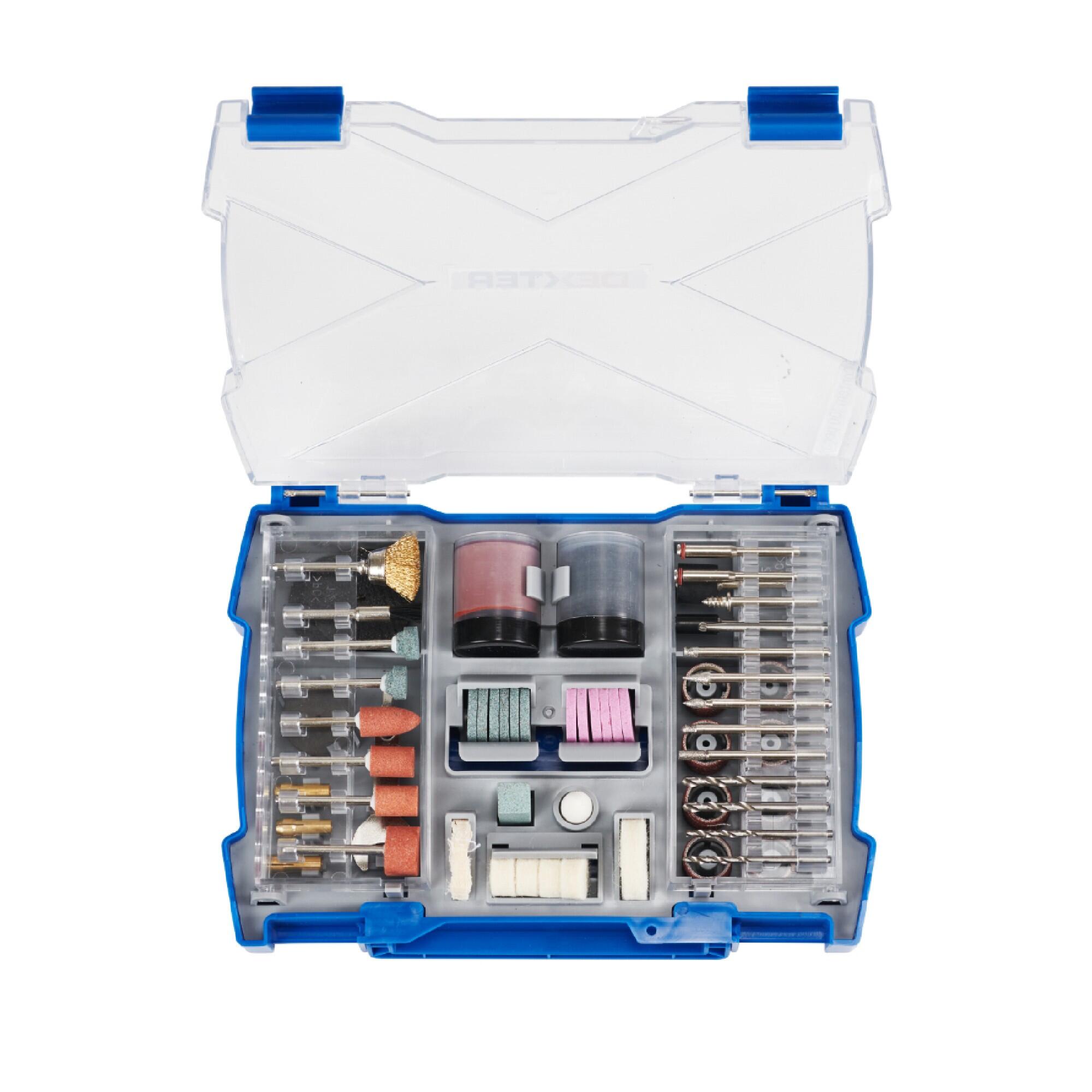 Set universal pentru unealta miniatura Dexter, 100 buc