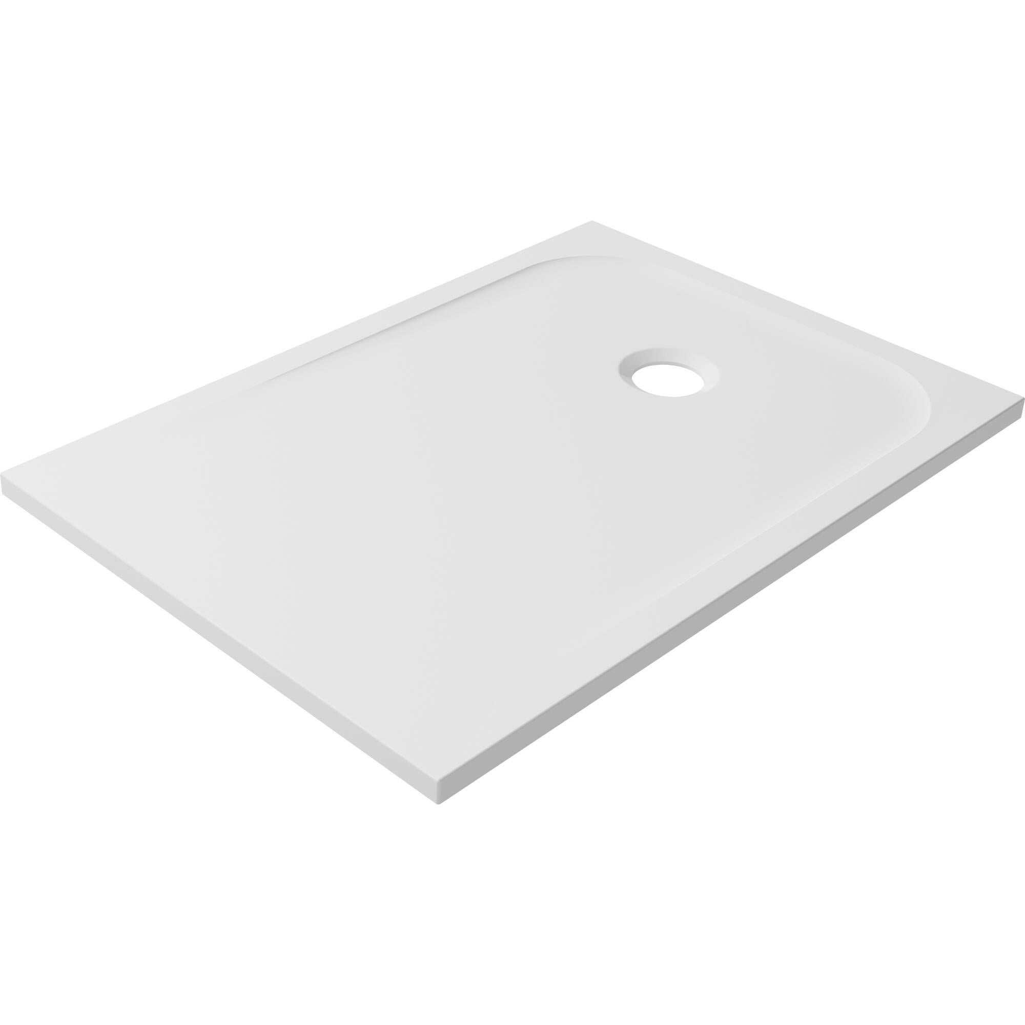 Cadita dus, Easy, rectangulara, rasina, 70 x 100 cm, alb | Leroy