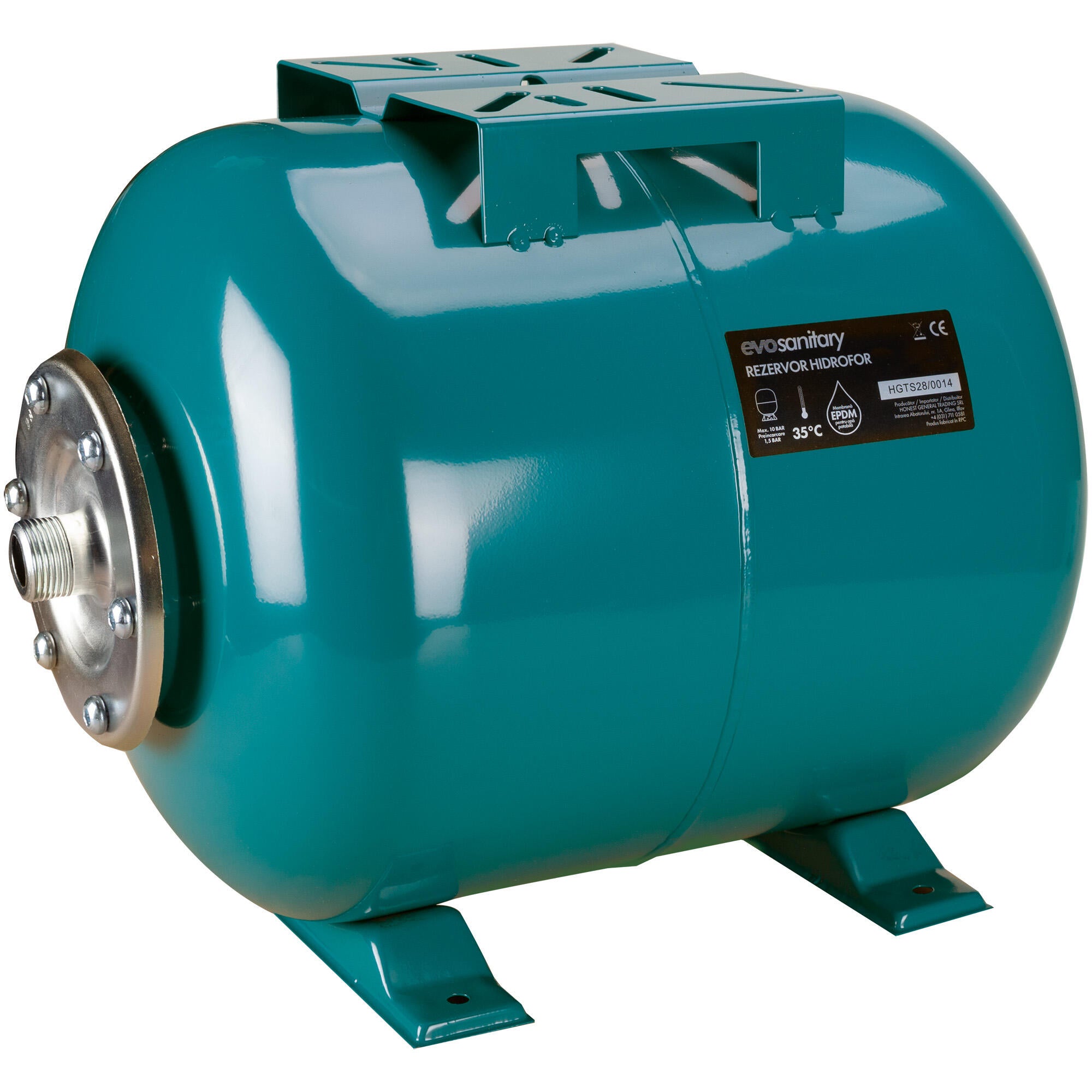 Rezervor hidrofor orizontal , Evotools, 10bar, 100 L
