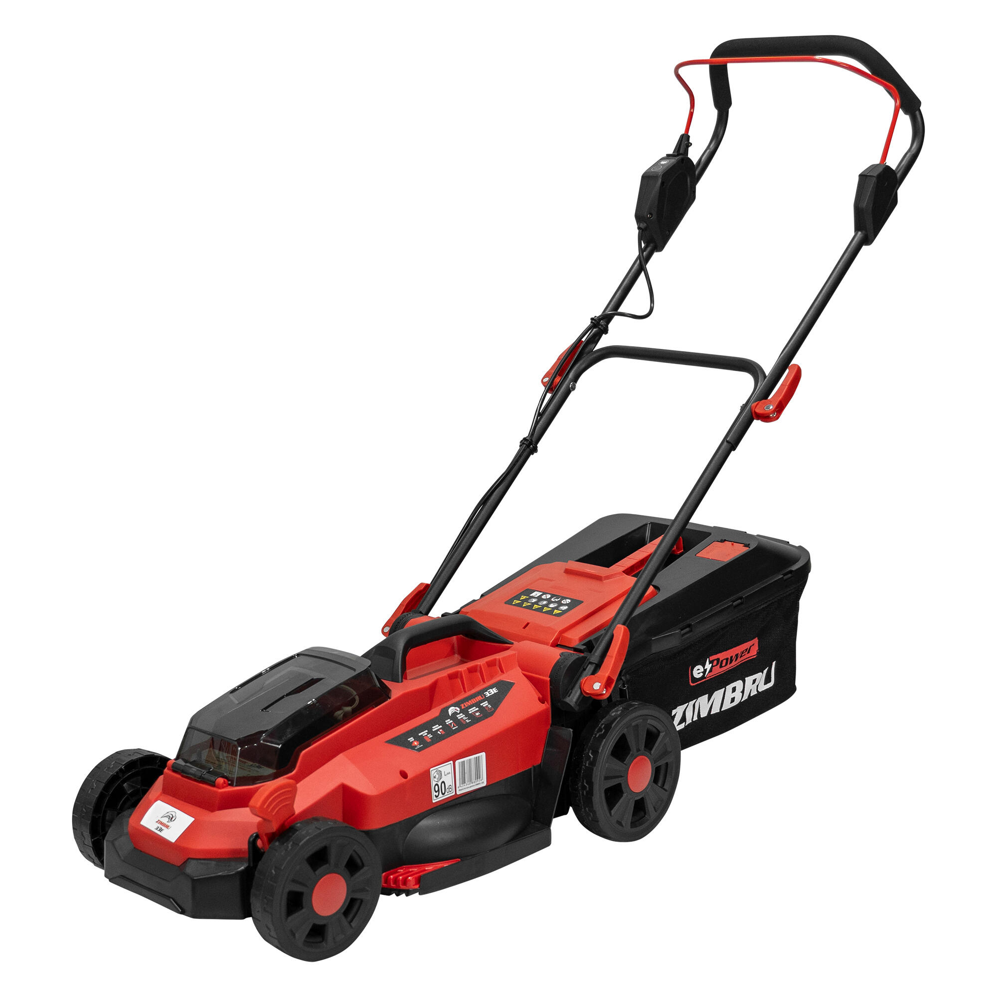 Masina de tuns iarba Ruris Zimbru 33E, pe acumulator 20 V 4 Ah, 30